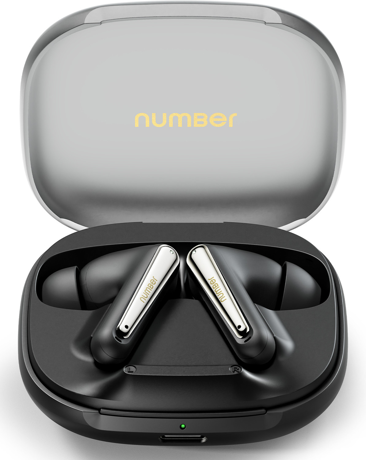 Image of Number GoTo Buds A1 70H Battery, Dual Pairing, 4 Mic ENC, Phone Stand, Low Latency,v6.0 Bluetooth
