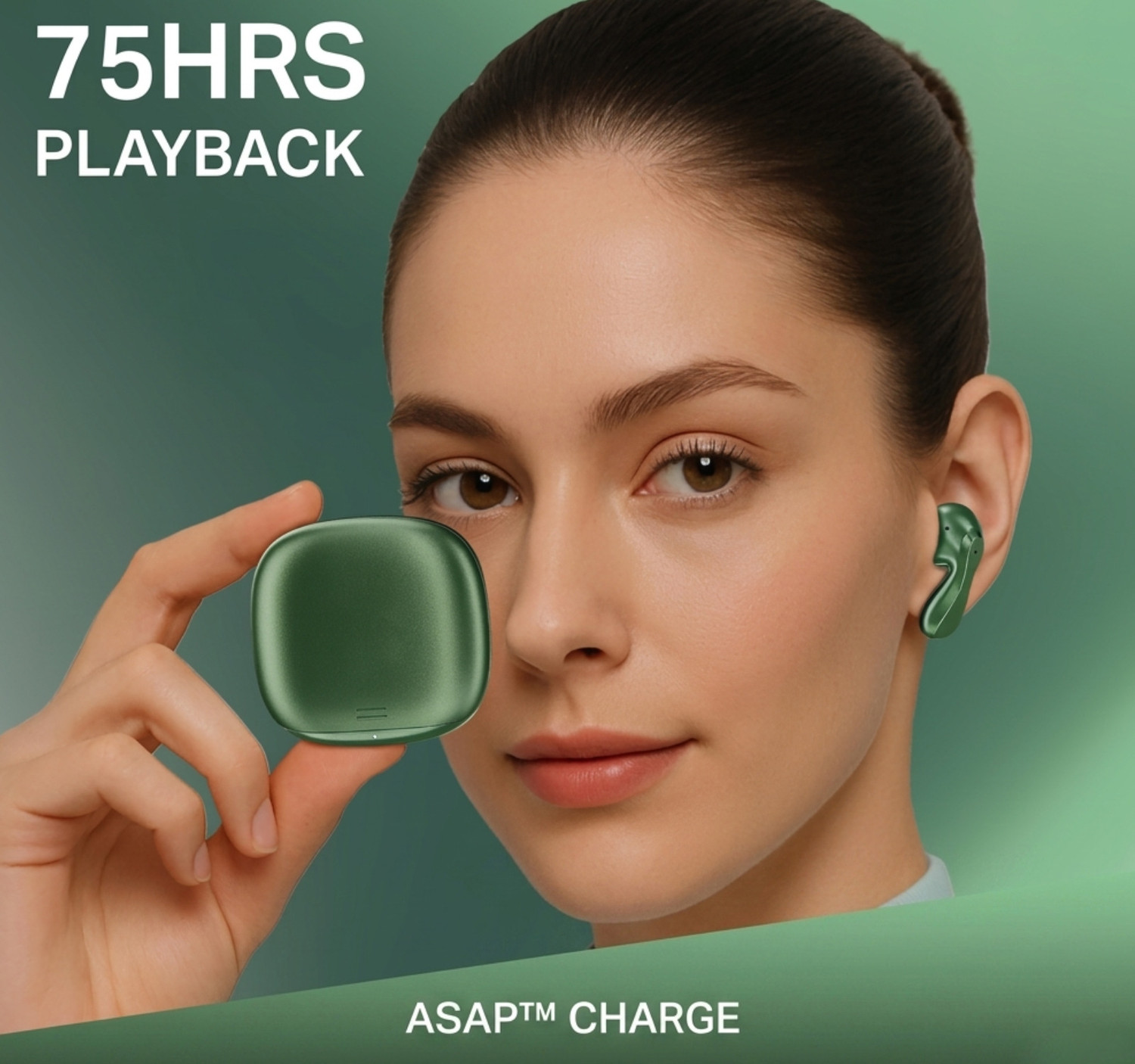 Image of Velpron Wireless Earbuds for Boat Airdopes 313 with 75 Hours Playback, Deep Bass Bluetooth