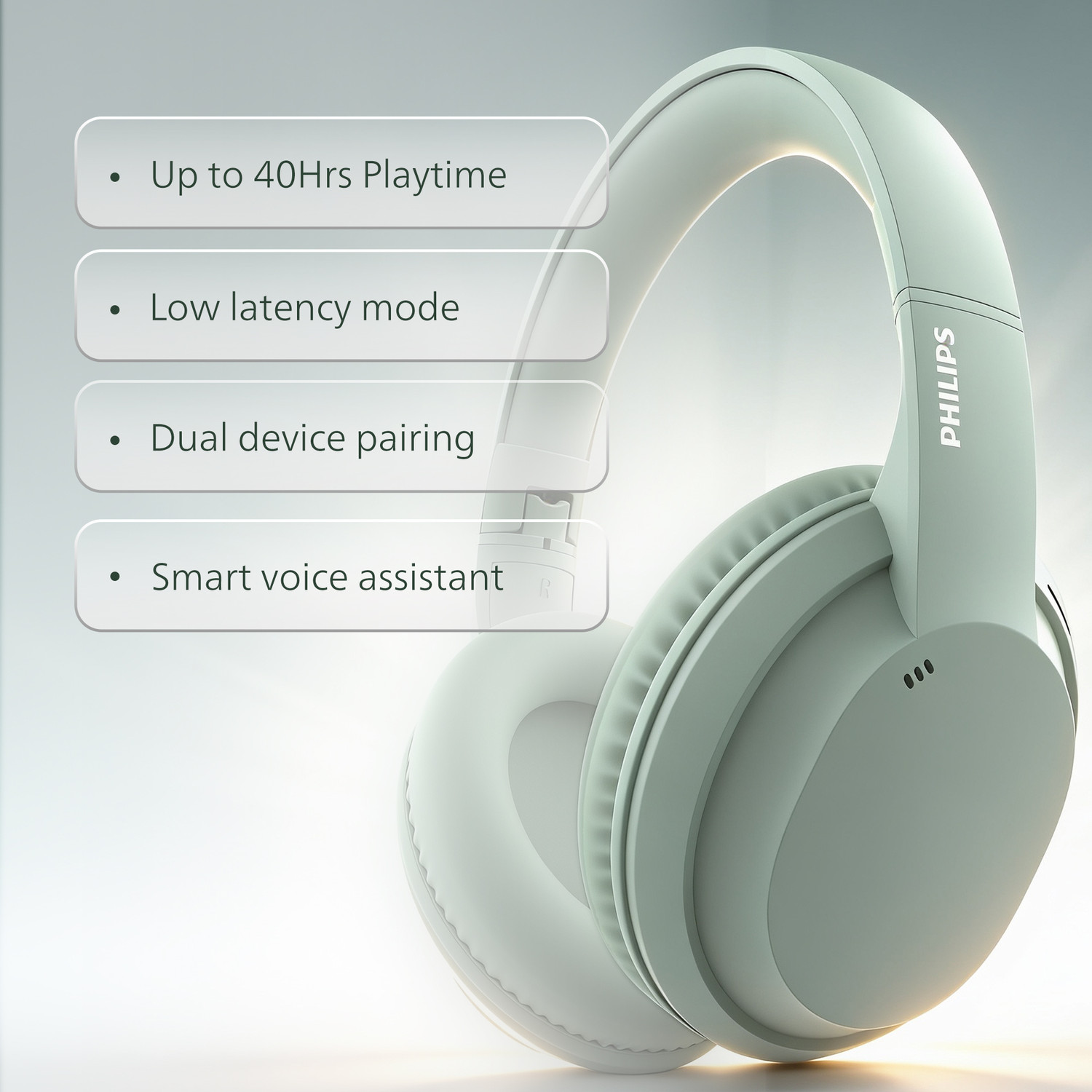 Image of PHILIPS TAH4050-GR Bluetooth & Wired