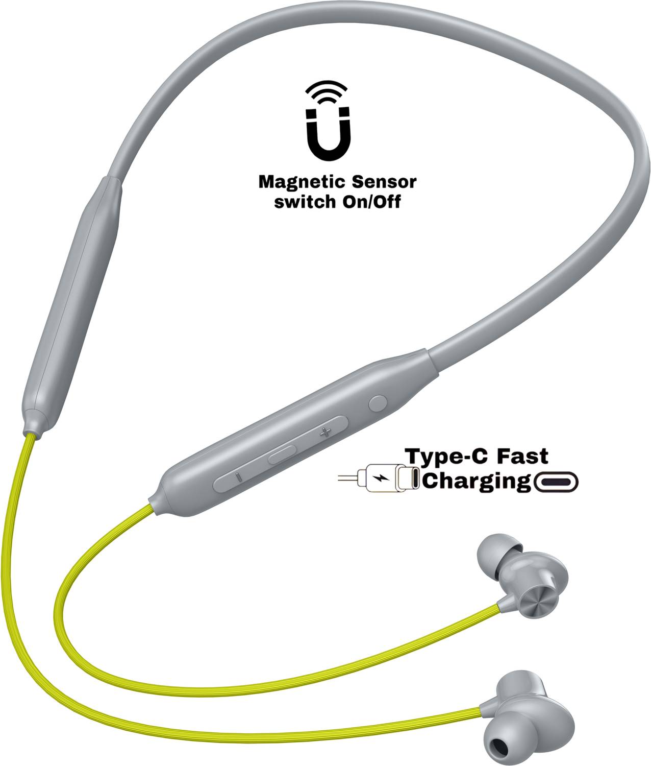 PTROX Bullets Z2 - MAGNETIC POWER OFF/ON 48Hr Playtime Headphone