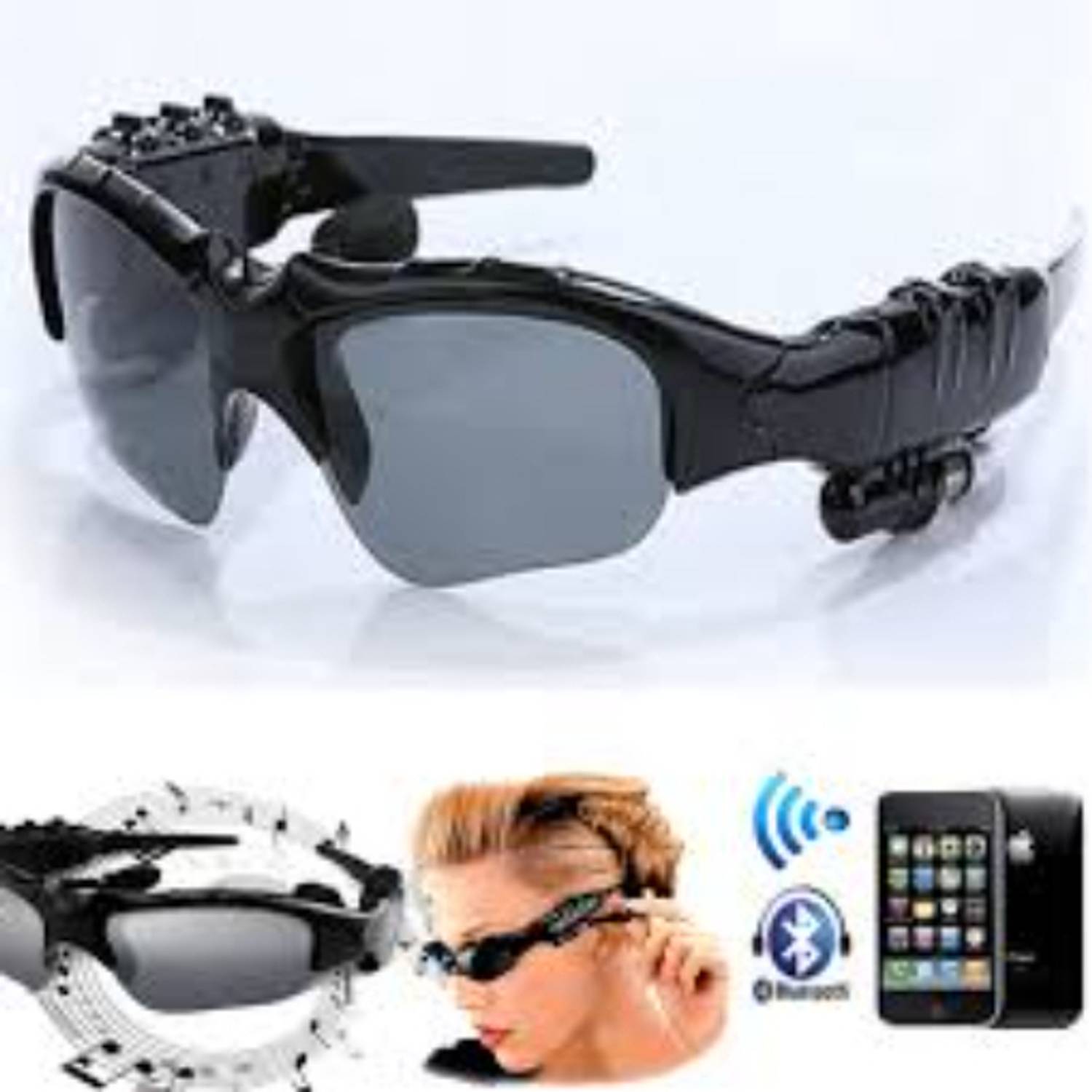 GUGGU ASD_754A_Sunglass Over the head Bluetooth Headset Bluetooth Gaming