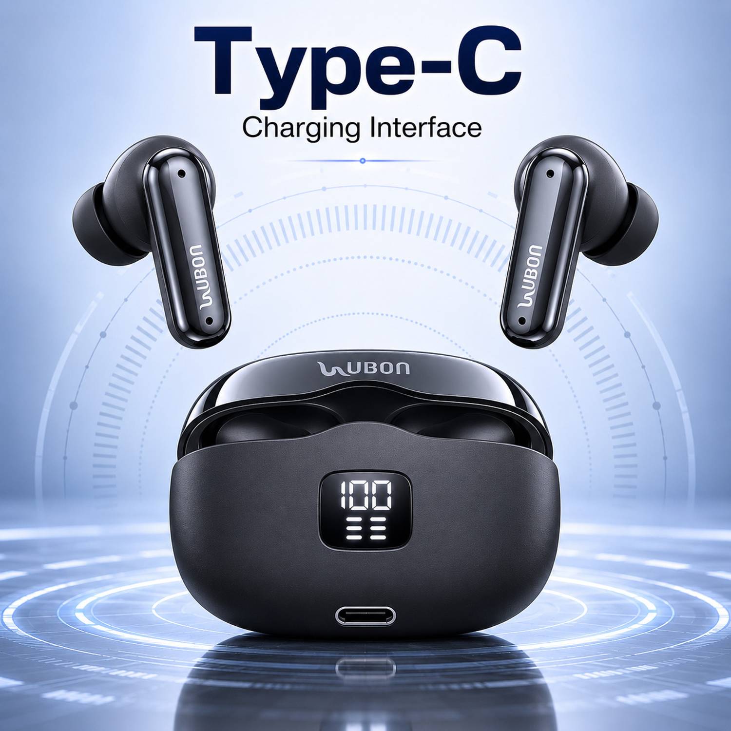 Ubon J-30 Bluetooth Earbuds - Image 4