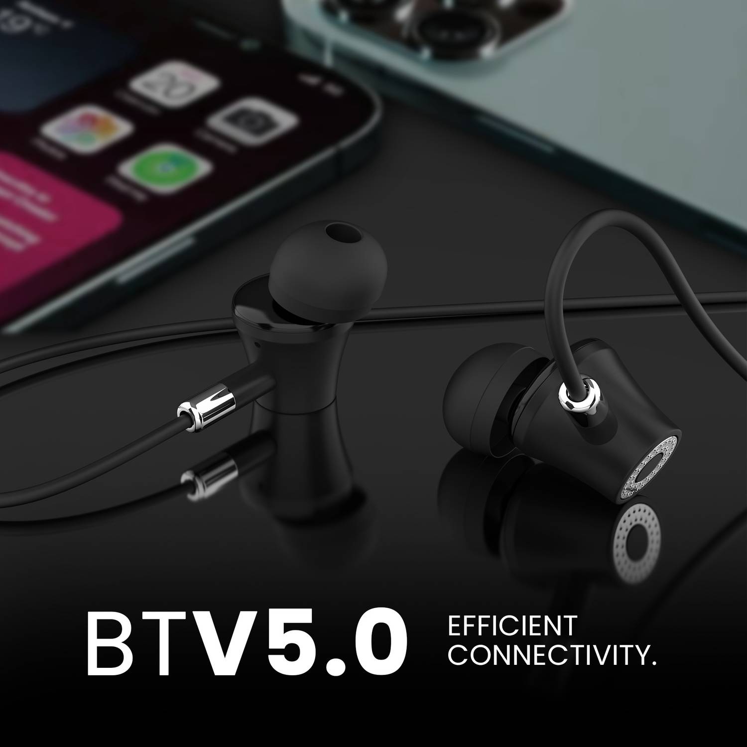 Aroma C21-NB119B Badshah 60H Neckband with 4in1 65W Cable - Image 4