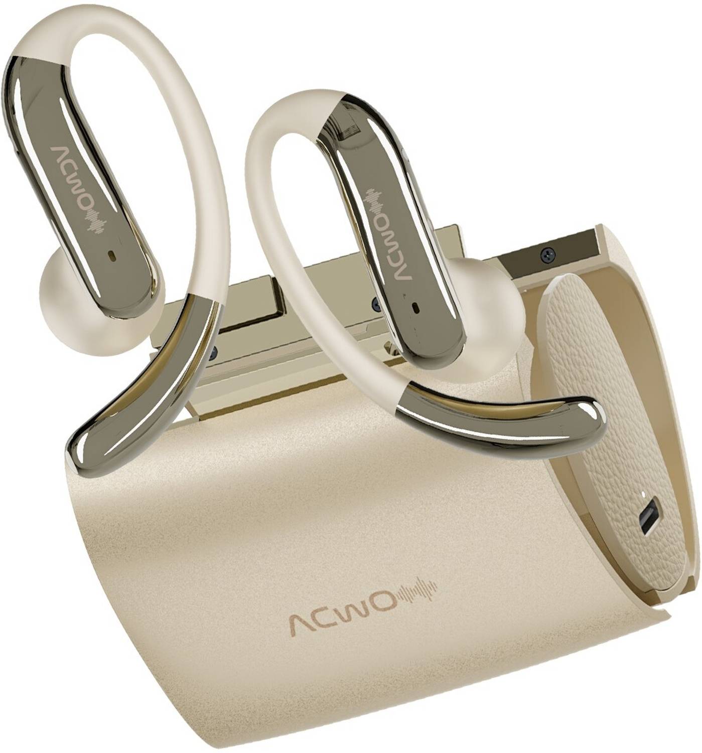 ACwO DwOTS 575 Open Ear Earbuds (OWS), 60H Playtime, ENC, 10mm Dr
