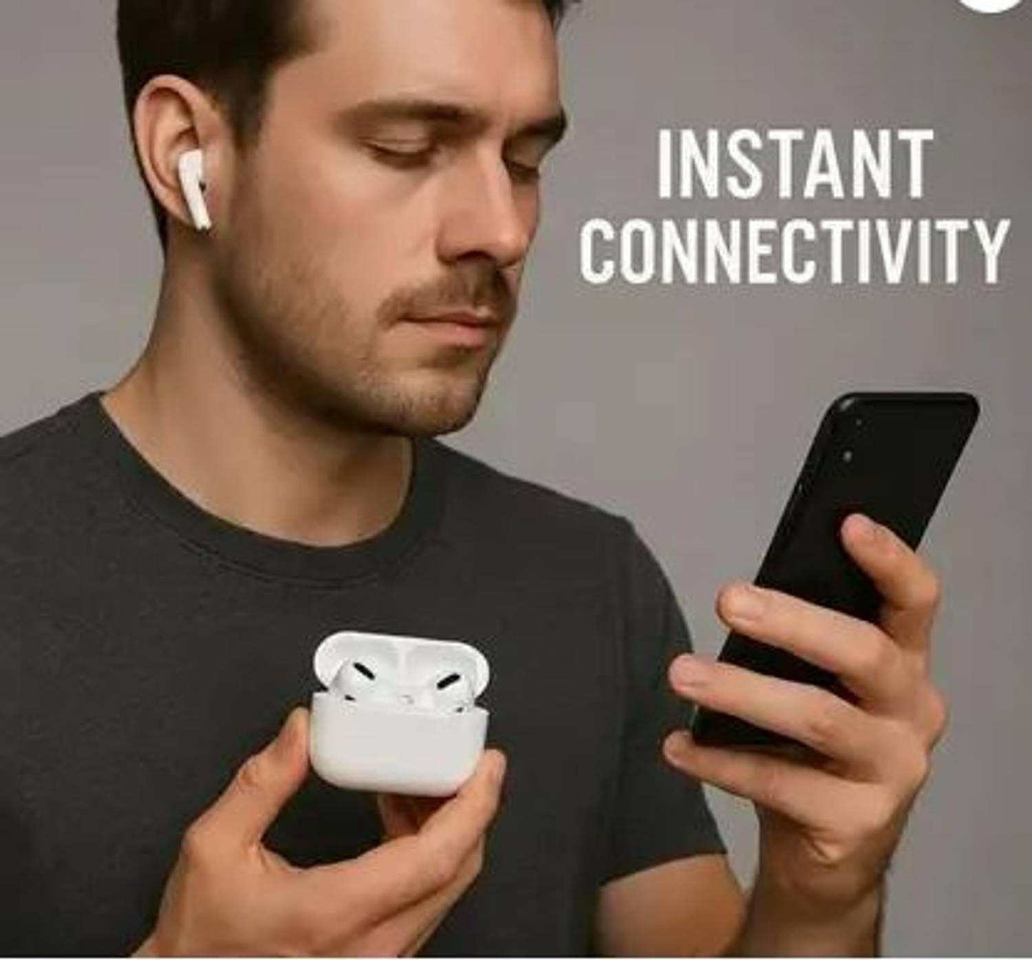 यूथ गैलरी TWS AIRPOD WHITE Earbuds - Image 5