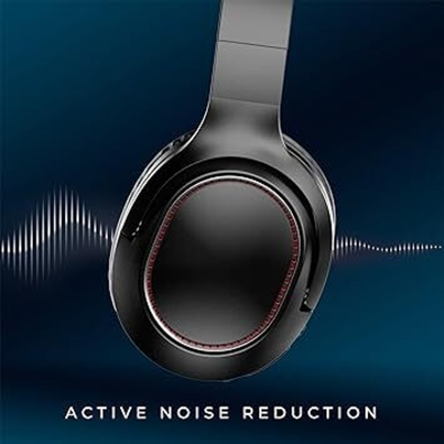 Image of SHAMS CL-790 Hush Wireless Bluetooth Over Ear Headphones, BT Version 5.3, Playtime Bluetooth