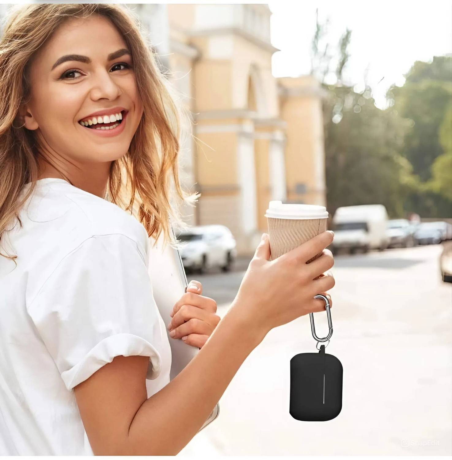 AMS DY AIRPODS WHITE + CASE Earbuds TWS V5.3 - Image 4