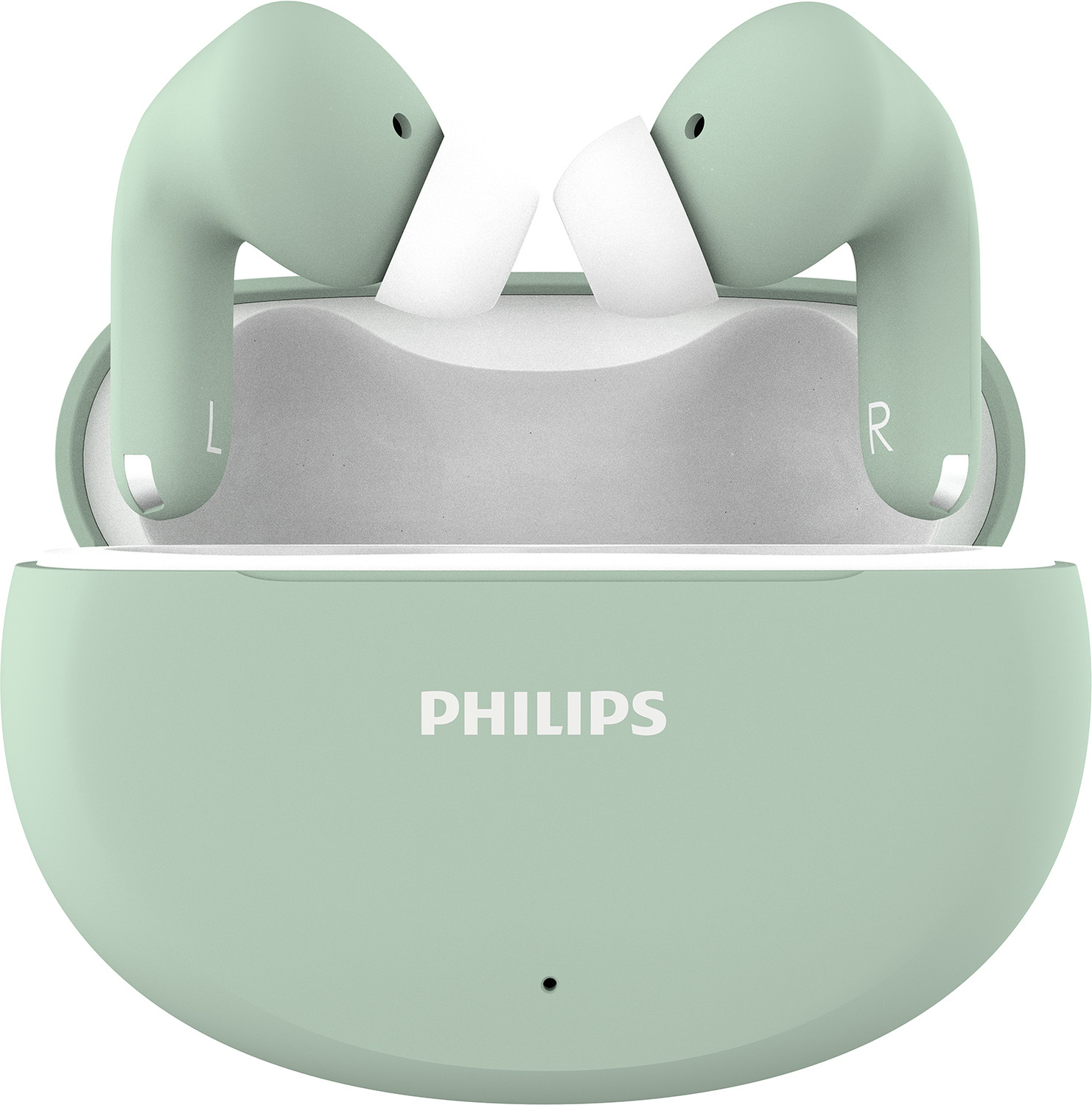 Image of PHILIPS TAT1269 TWS Earbuds, 40H Playtime, BT 5.4, IPX5, Frosty Green Bluetooth