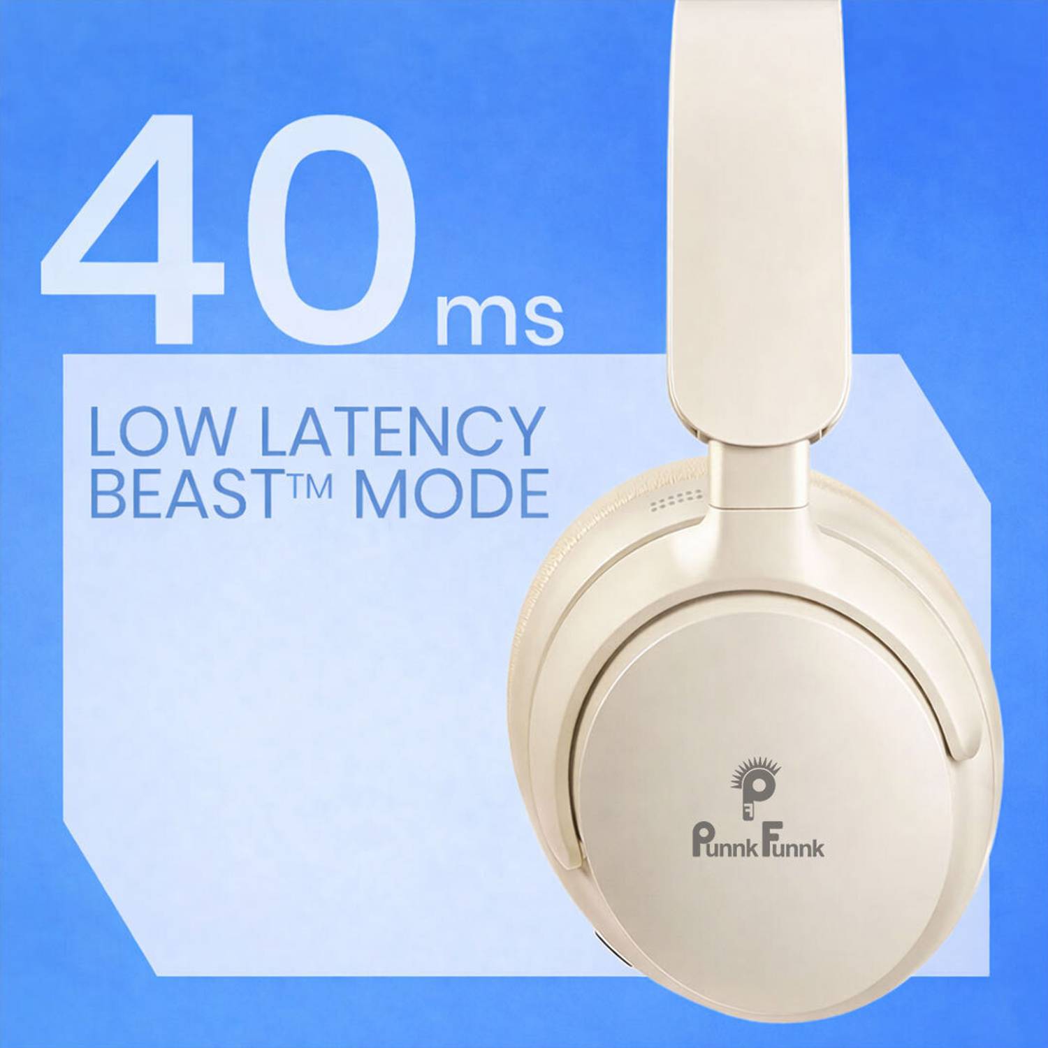 PunnkFunnk SuperBass 70Hr Wireless Headphones - Image 4