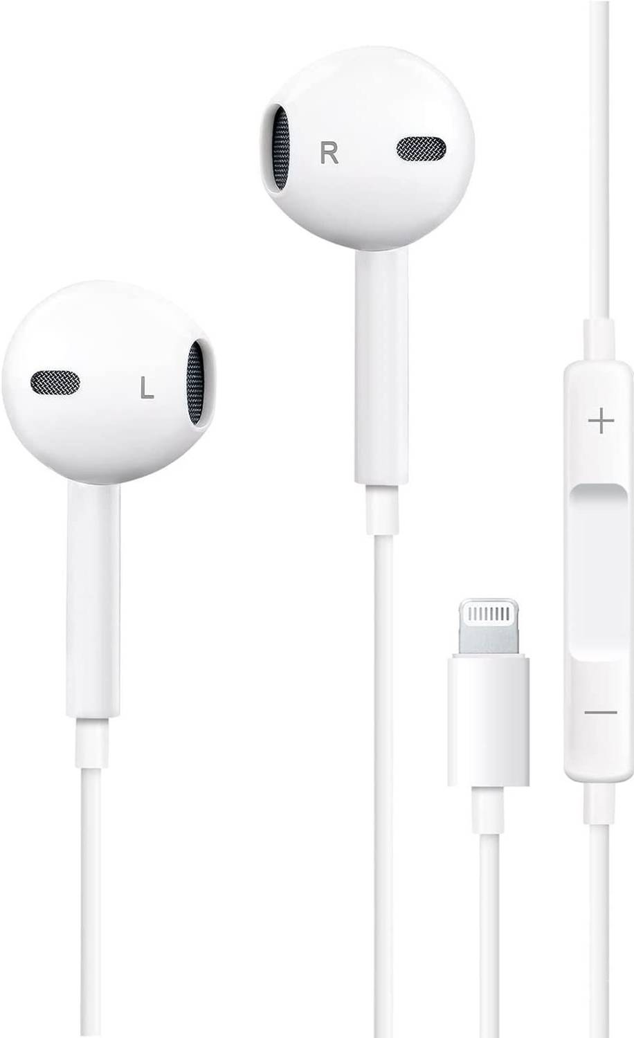 MARS Lighting Wired Earphone Wired Headset (White, In the Ear)