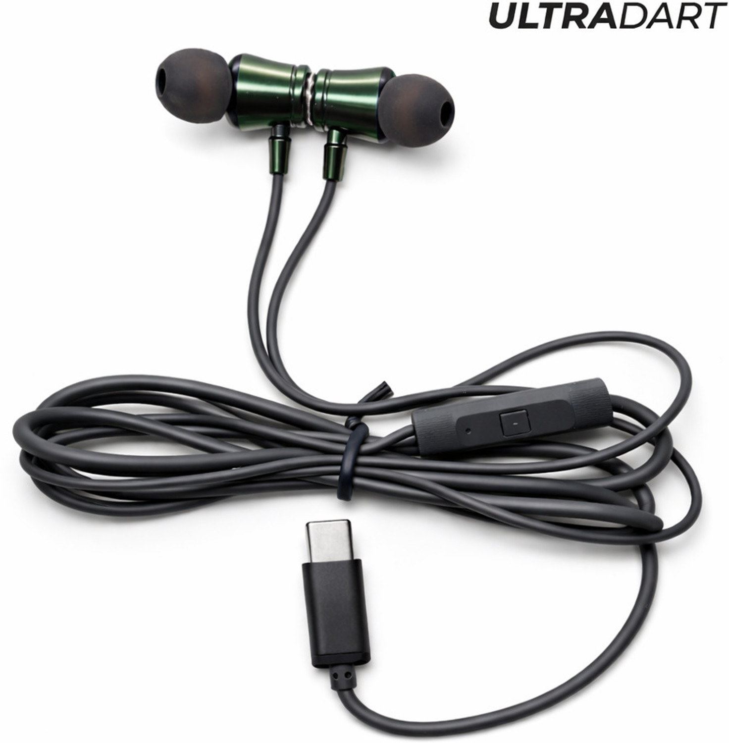 Image of ULTRADART USB Type-C Earphones Wired with Mic | Clear Calling & Music | USB C Devices Wired