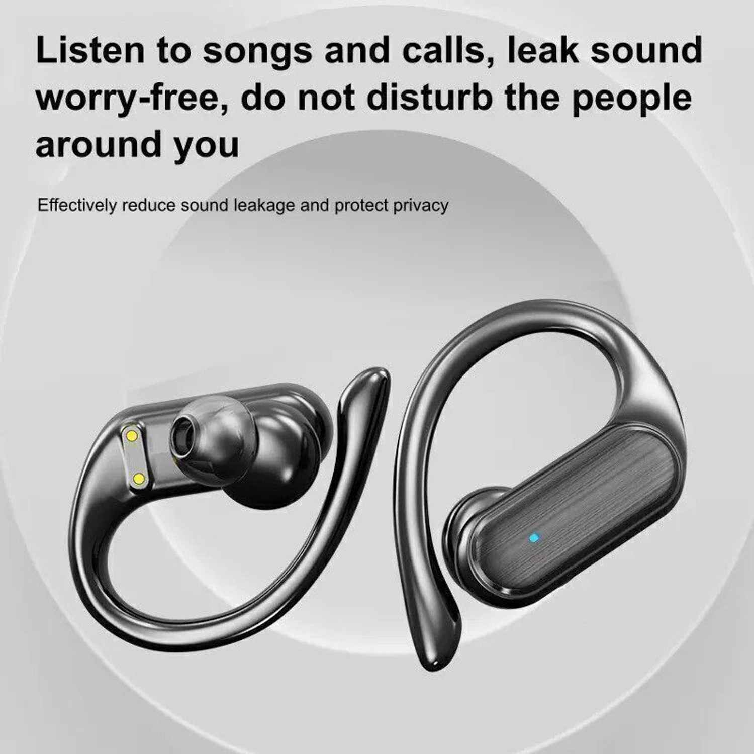 Image of Tunifi buds 5.3 l TWS Earbuds l Upto 300Hr Playtime l 5.2 Bluetooth Headset (Black, True Wireless)