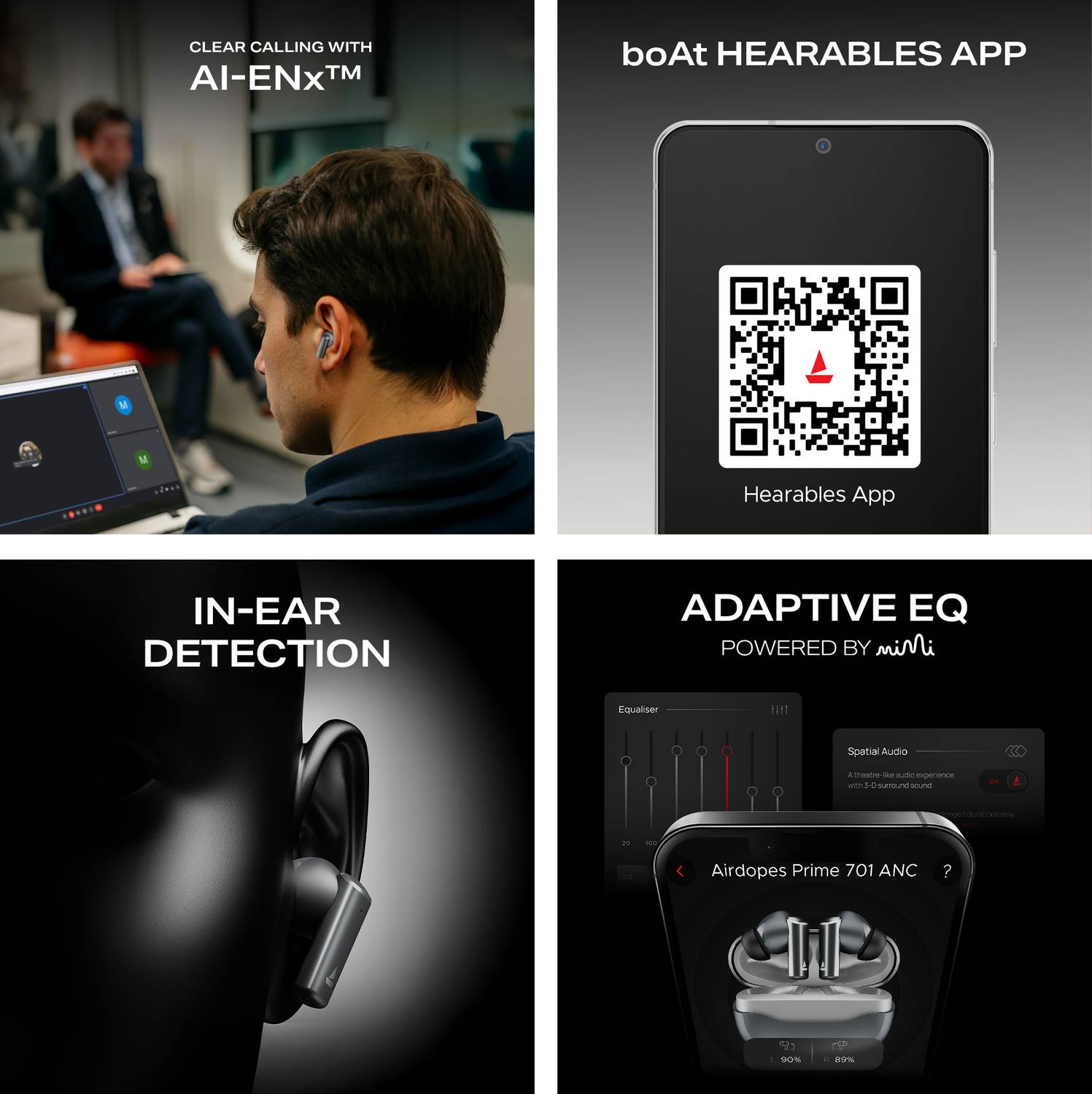 boAt Airdopes Prime 701 ANC Earbuds - Image 3