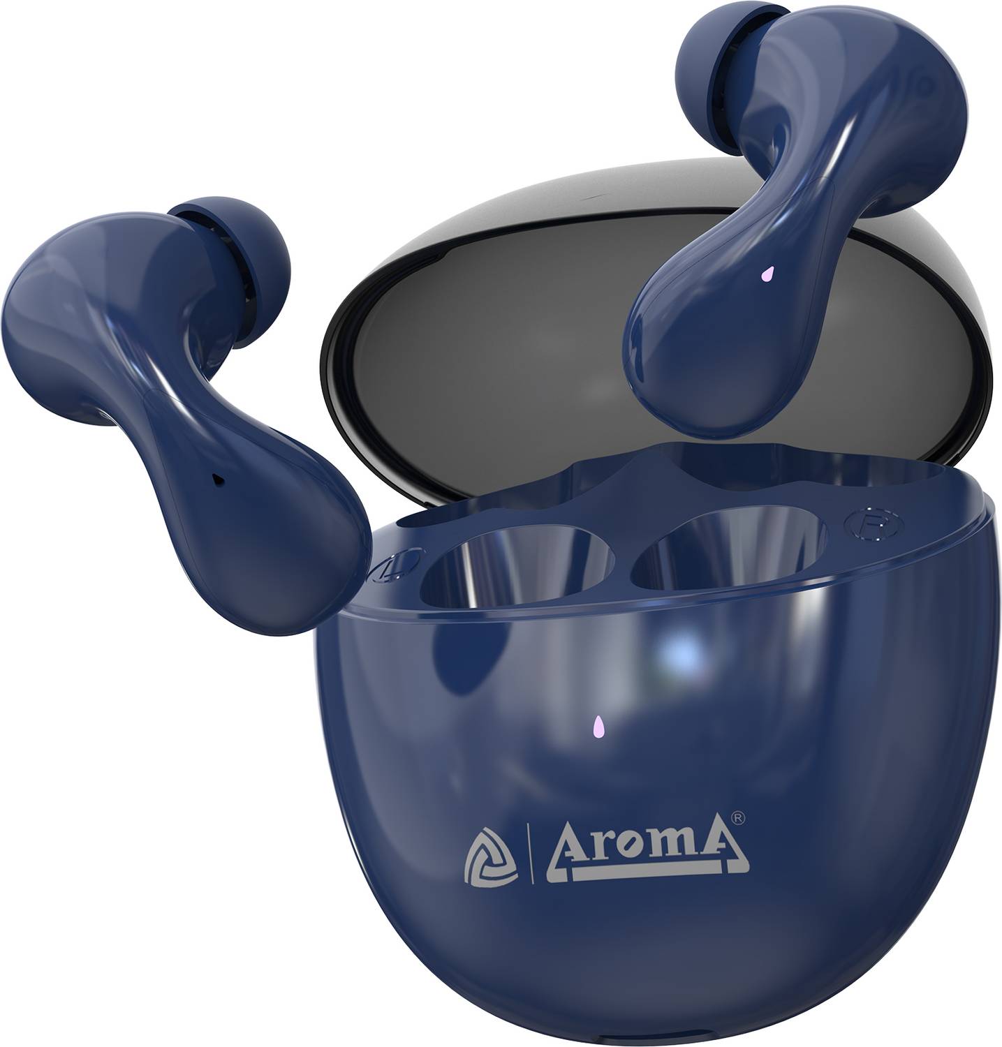 Aroma TWS23 Upto 50Hr Playtime*, Dual Paring, BT V5.3, Fast Charging, Heavy Bass Bluetooth
