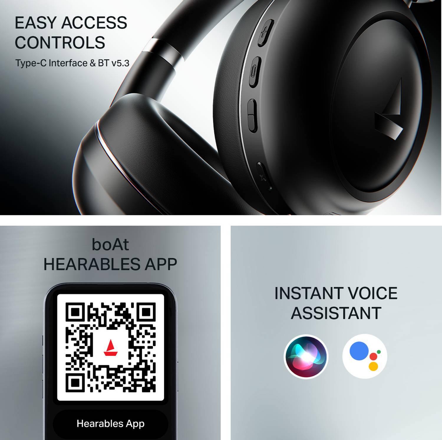 boAt Rockerz Prime 415 Bluetooth Headphones - Image 4