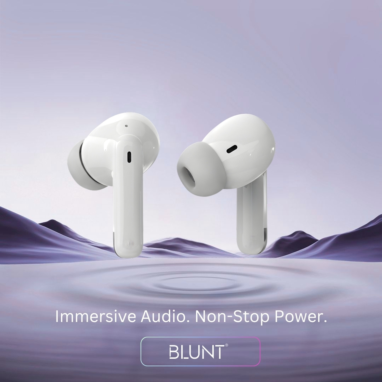 Image of Blunt Air Max True Wireless Earbuds | BT 5.4 HD Mic |30 H Playtime |IPX Waterproof Bluetooth