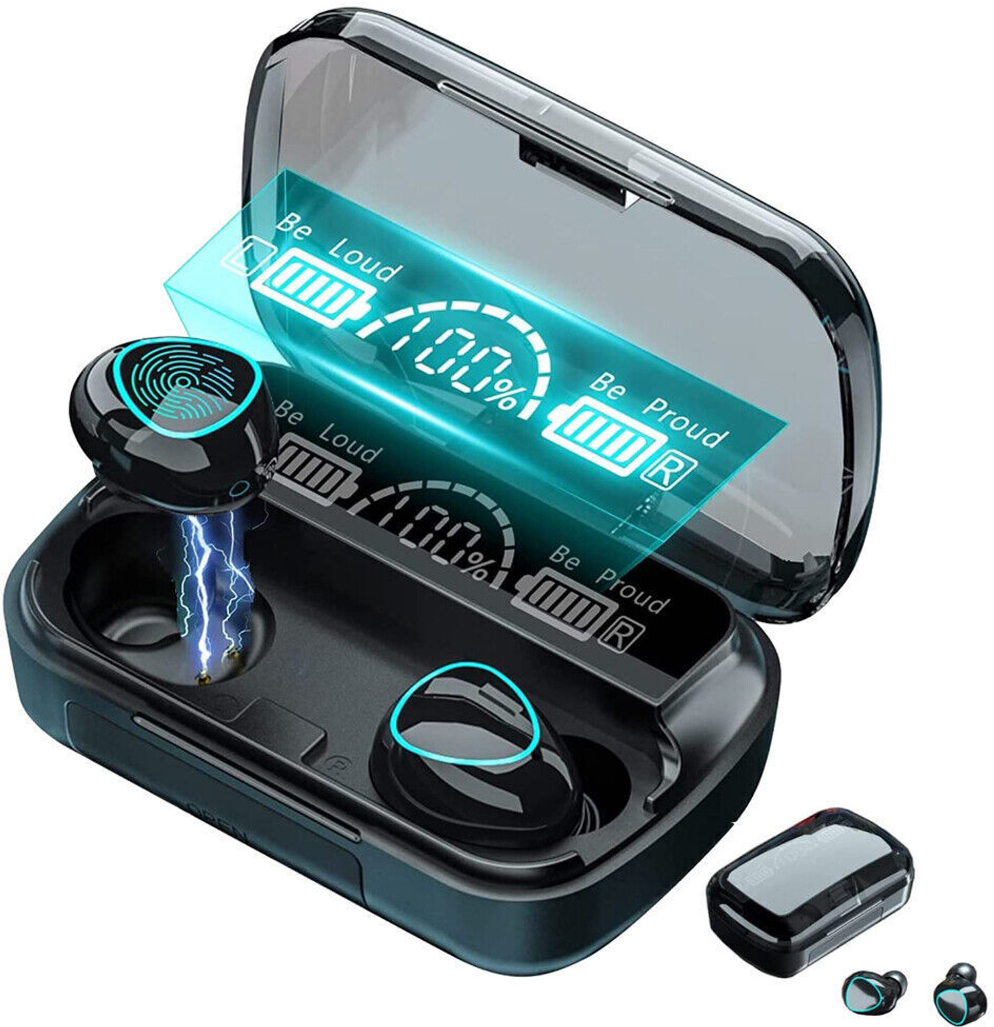 Image of Divya Exclusive Edition M10 Wireless Headphone with Powebank Touch F15 Bluetooth