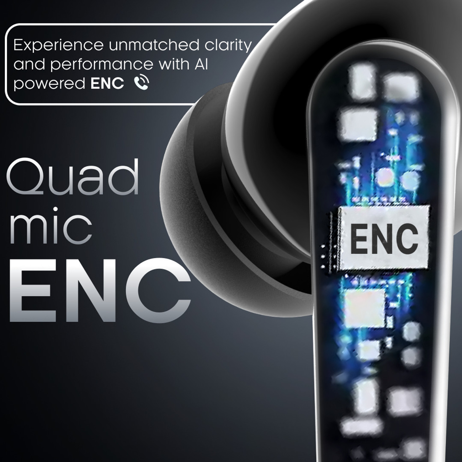 Image of Leaf Buds X121 True Wireless, AI SOUND App, 30H Playtime, 10mm Driver, IPX4, BT v5.4 Bluetooth