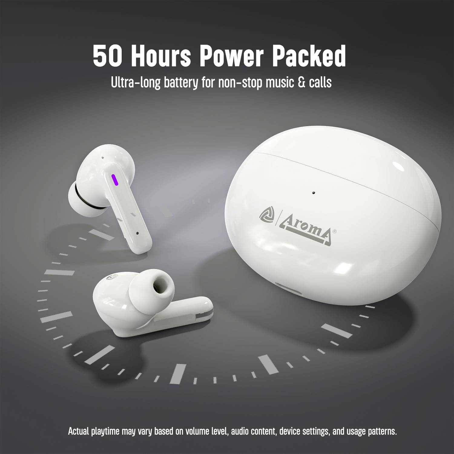 Aroma NB126 Royal Bluetooth Earbuds - Image 4