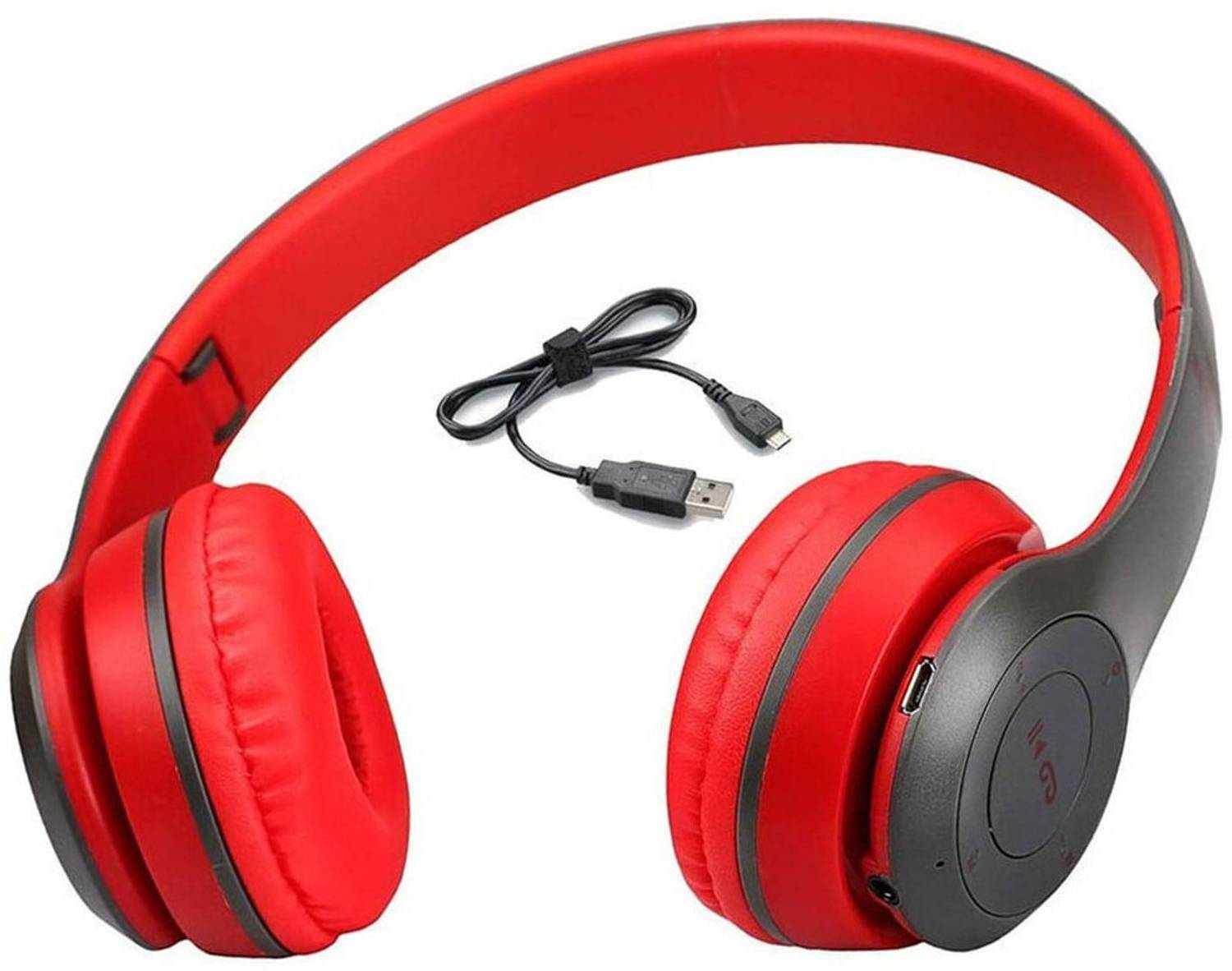 Techpunch Ultra Thumping Bass Sound Gaming Headphones 6-7 Hours P