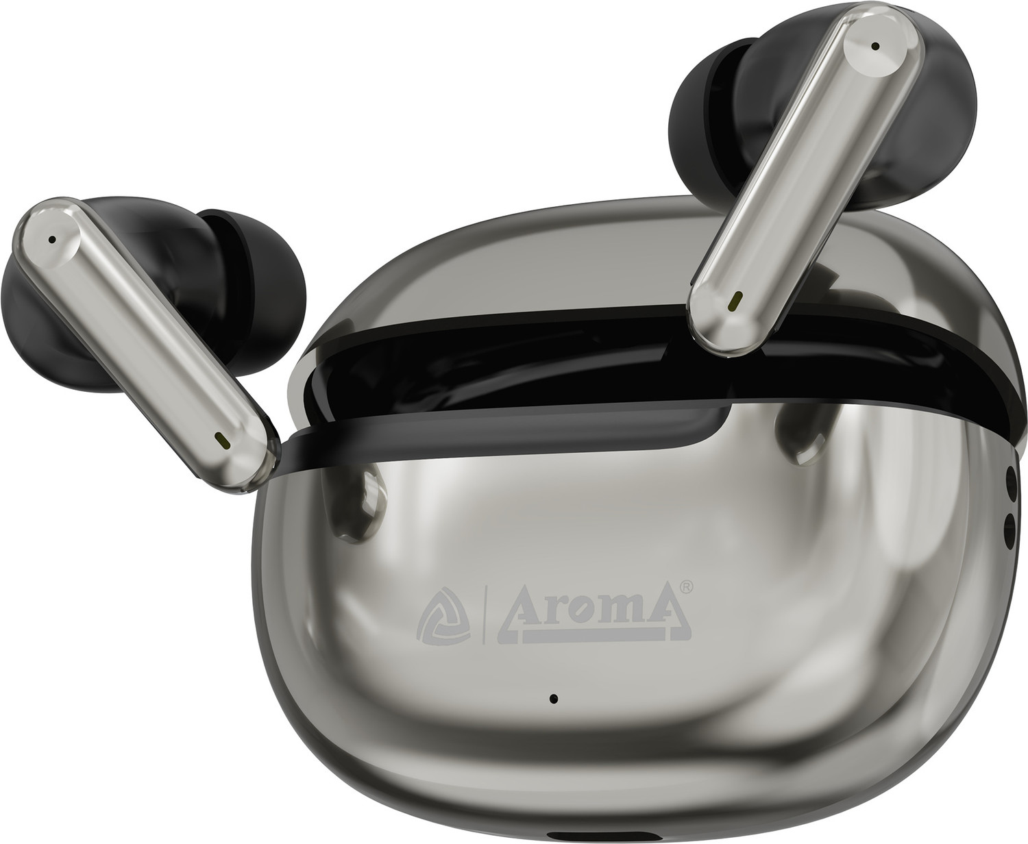 Image of Aroma TWS3 V5.4 Upto 60Hr Playtime*, ENC, Dual Paring, Fast Charging, Heavy Bass Bluetooth