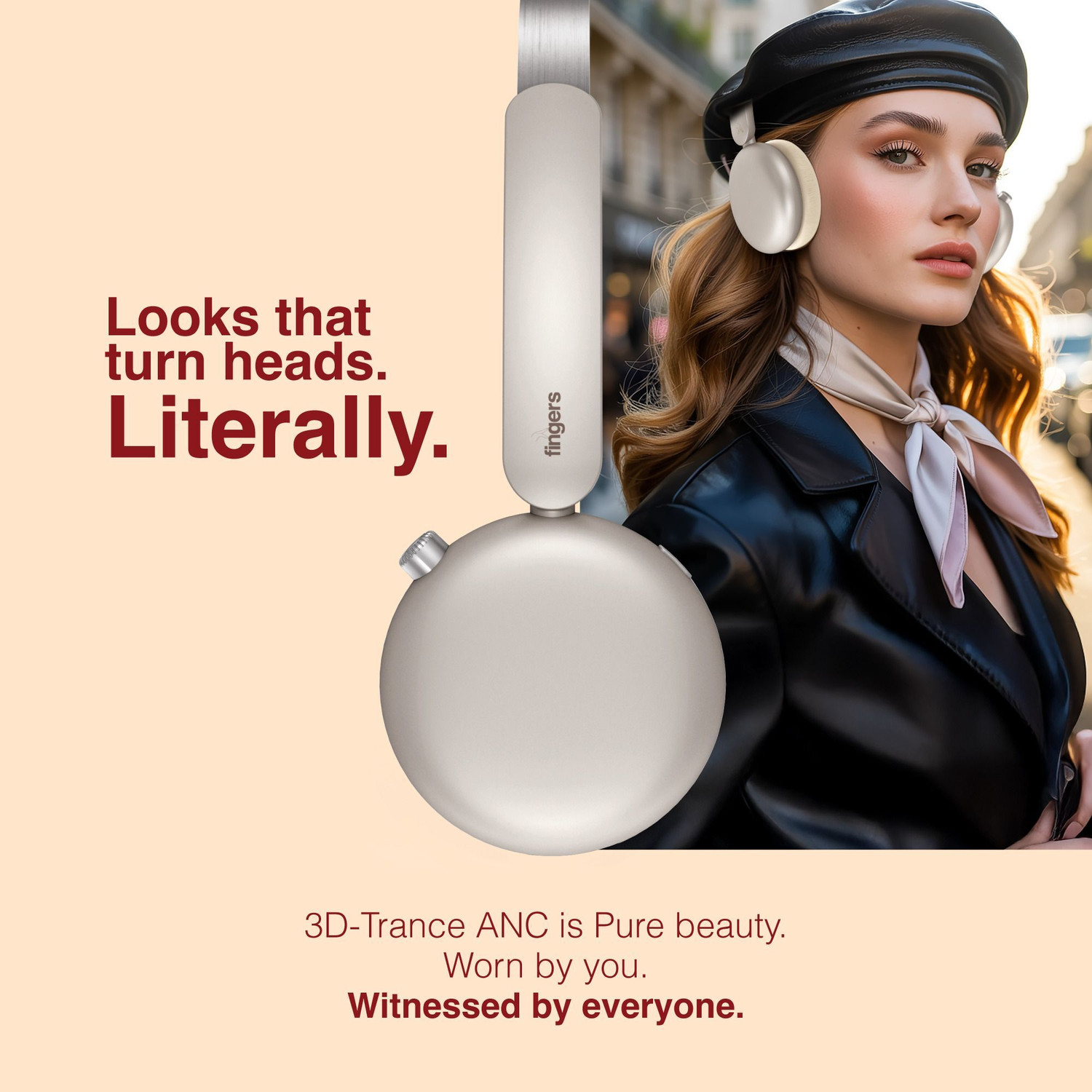 Image of FINGERS 3D-Trance ANC Bluetooth