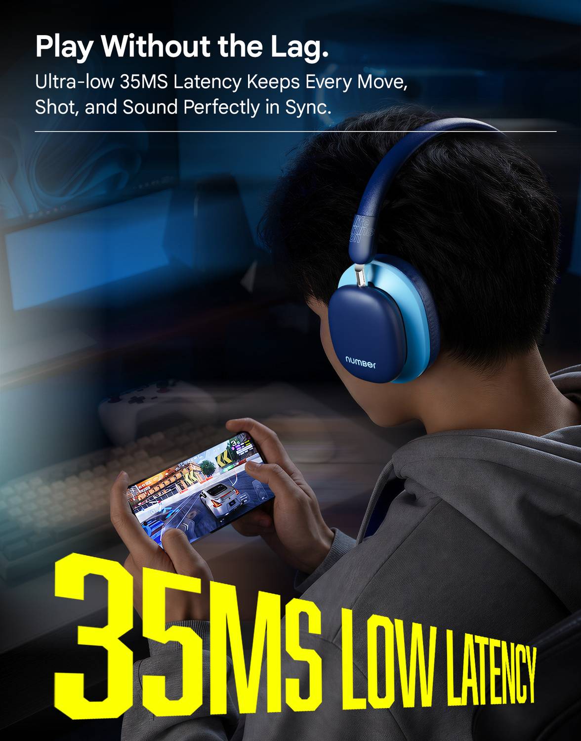 Number Headit Pro 100H Gaming Headset - Image 5