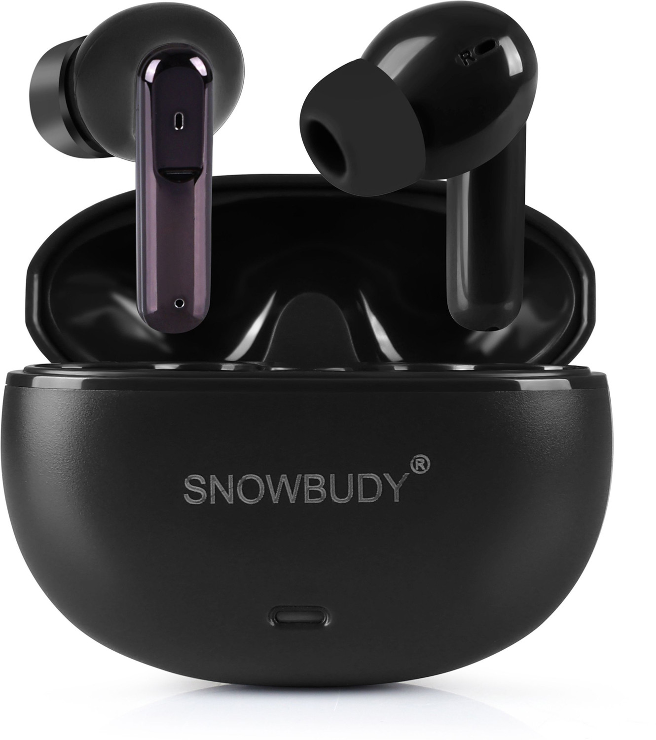 Image of snowbudy CR151 TWS In-Ear Wireless Earphone Stereo Bass 800mAh Battery Charger-01 Bluetooth Gaming