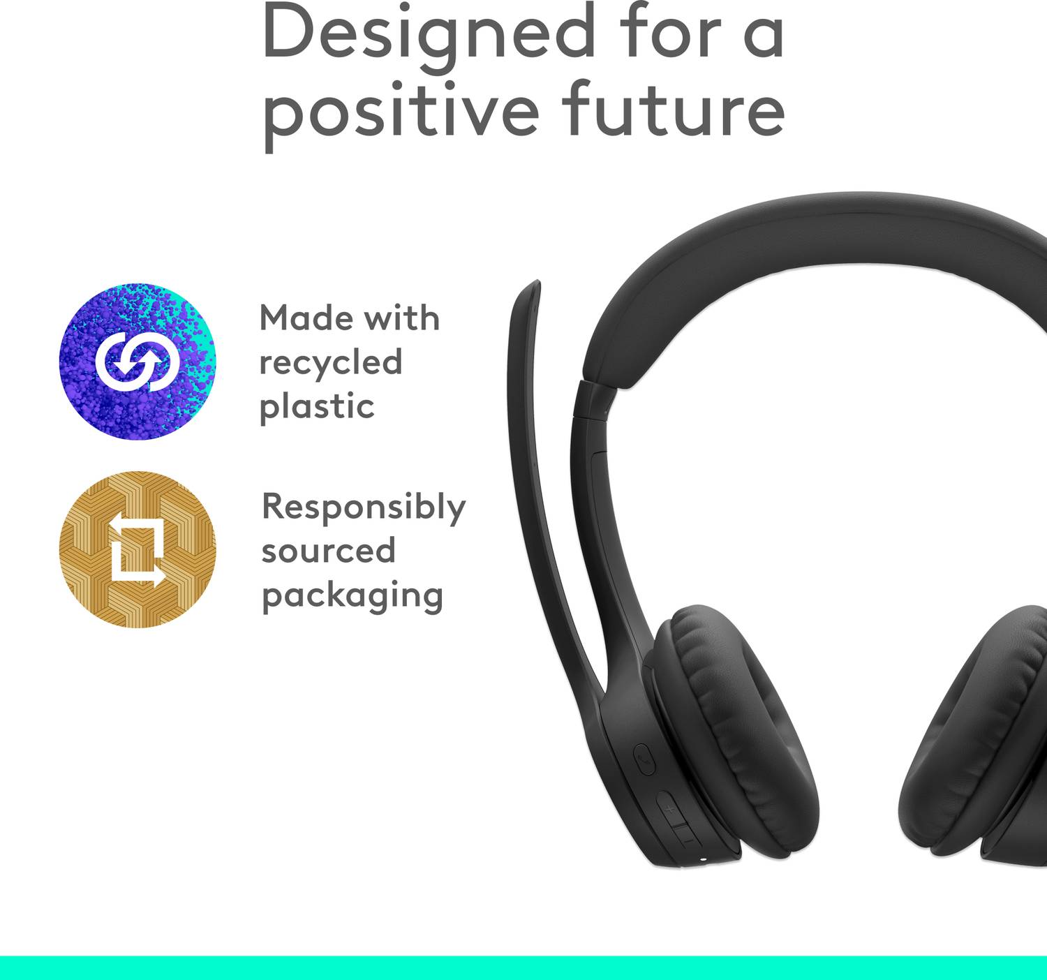 Logitech Zone 300 Black Bluetooth - Image 5