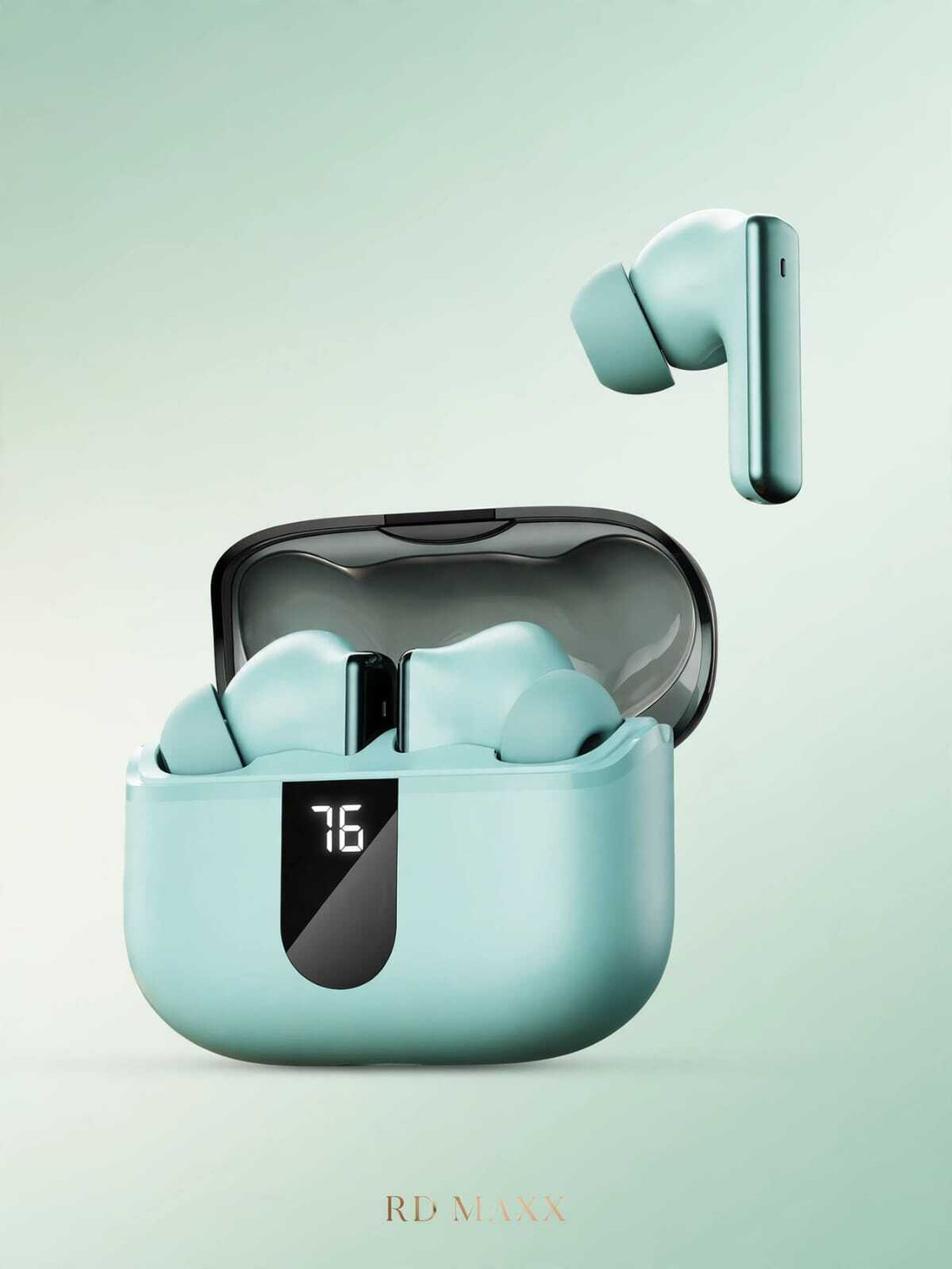 Image of RD maxx Boot Prime 181 new premium Quality earbuds Bluetooth Headset (Green, True Wireless)