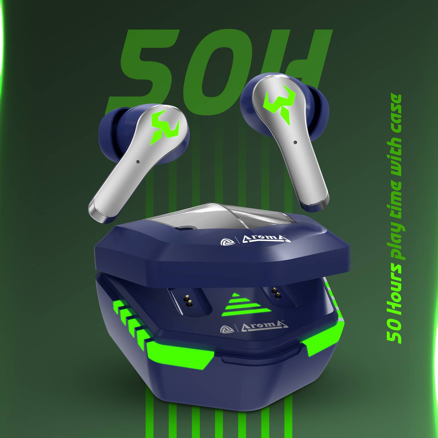 Aroma NB126 Aster V5.4 TWS Gaming Headset - Image 2