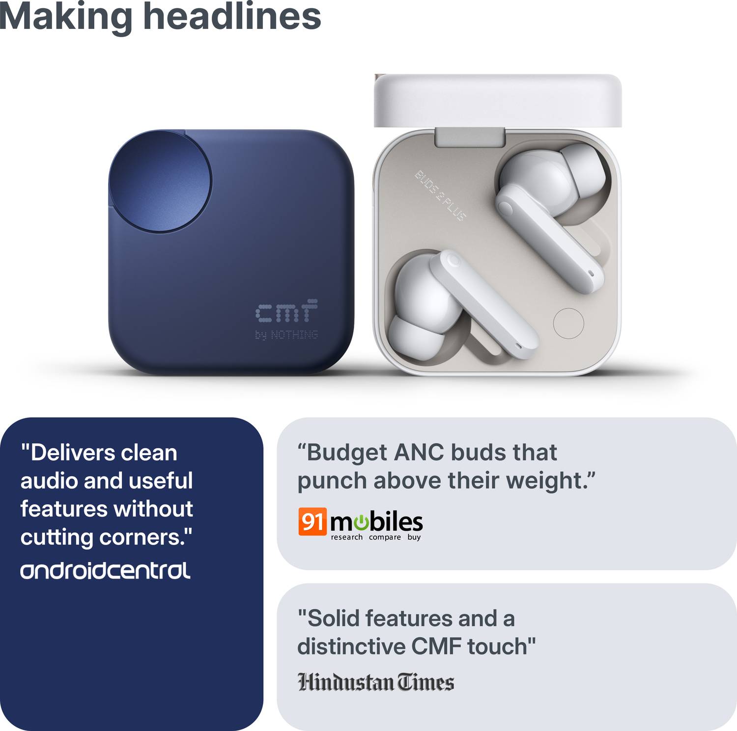 CMF Buds 2 Plus with 50dB Hybrid ANC - Image 4