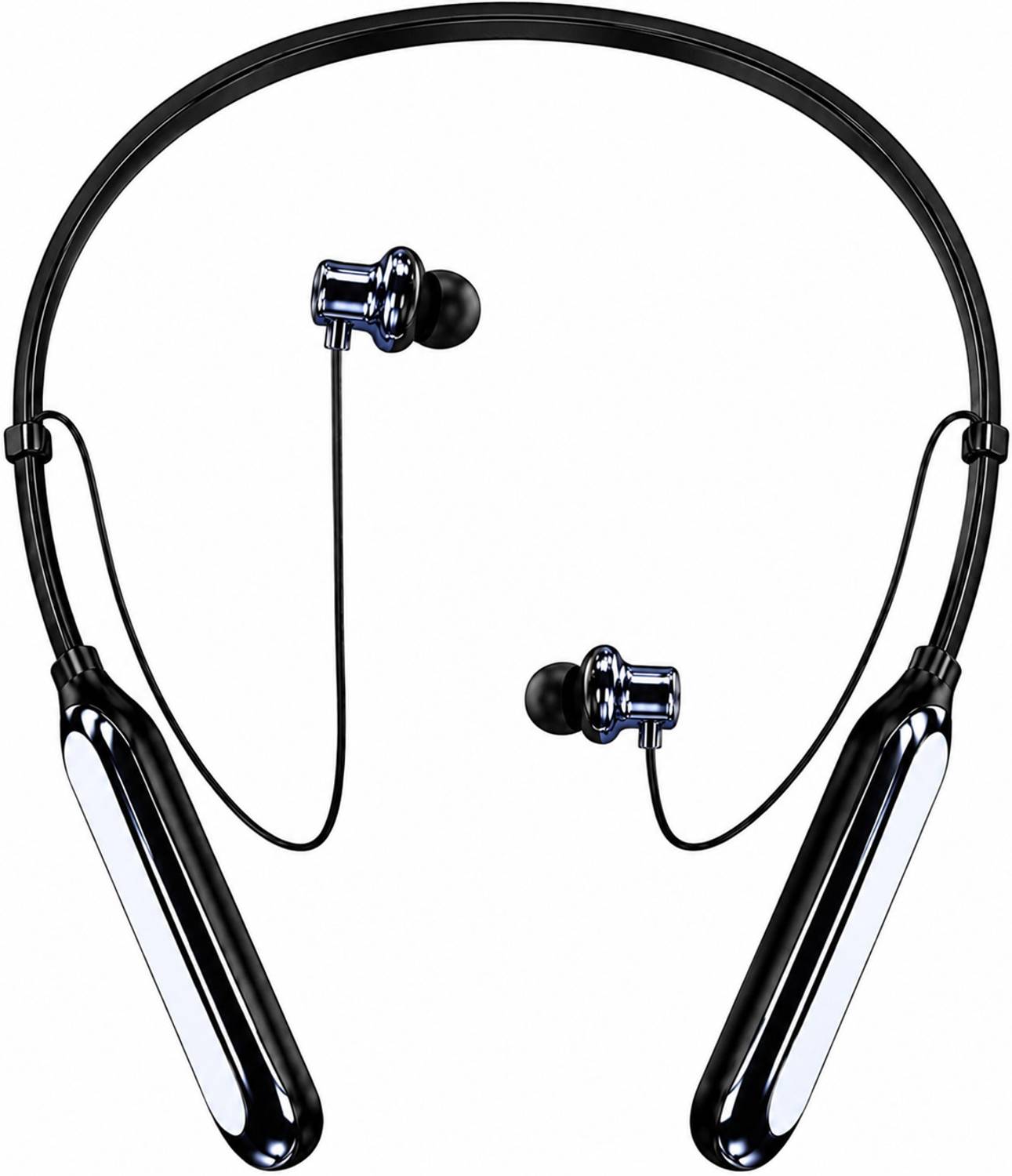 ROKAVO BottonBullet Neckband buds Wireless,48hrs Play megnetic ON/OFF Bluetooth