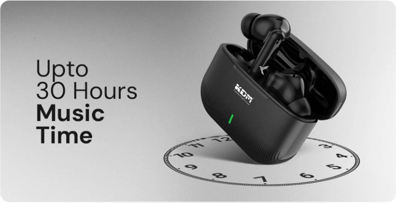 KDM E1 LEO PODS Bluetooth White - Image 3