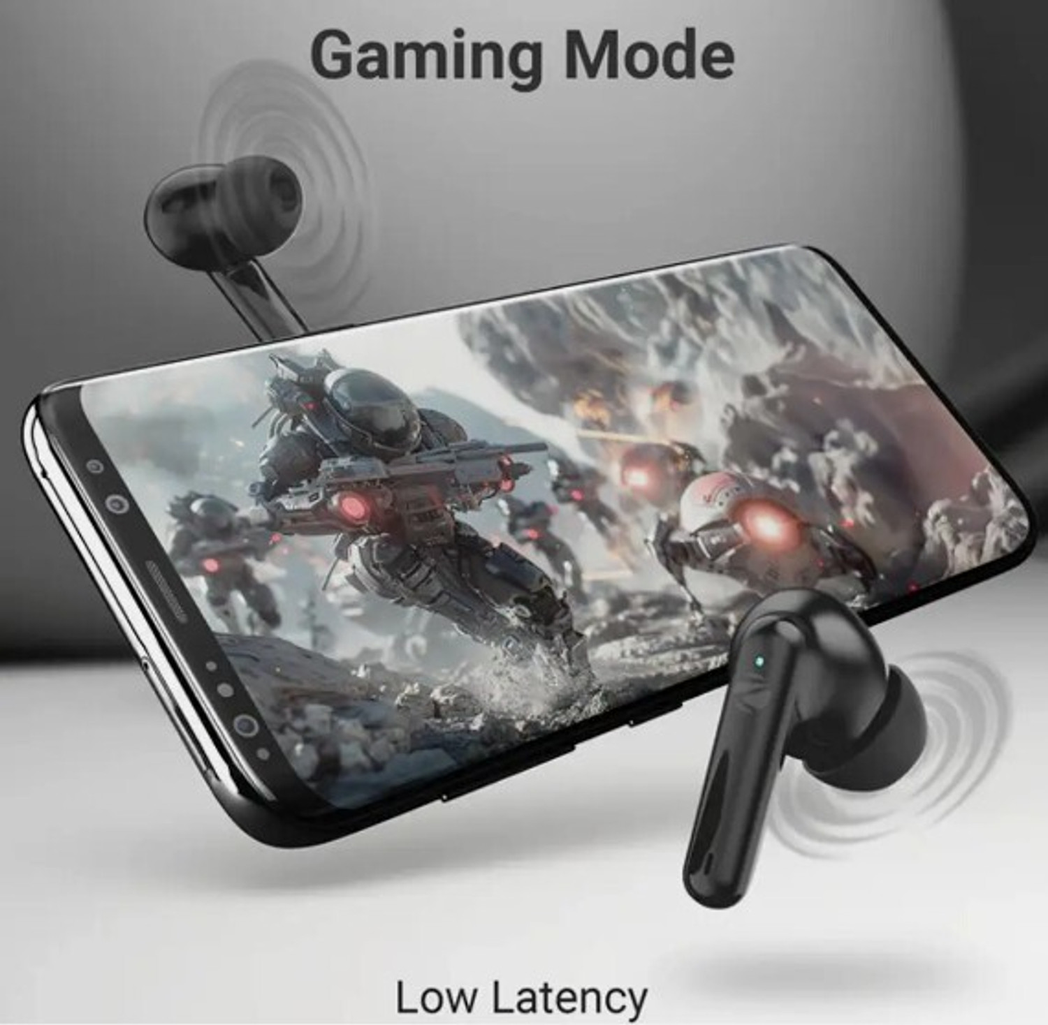 Image of ZEBRONICS ZEB BEETLES WIRELESS EARBUDS Bluetooth Gaming