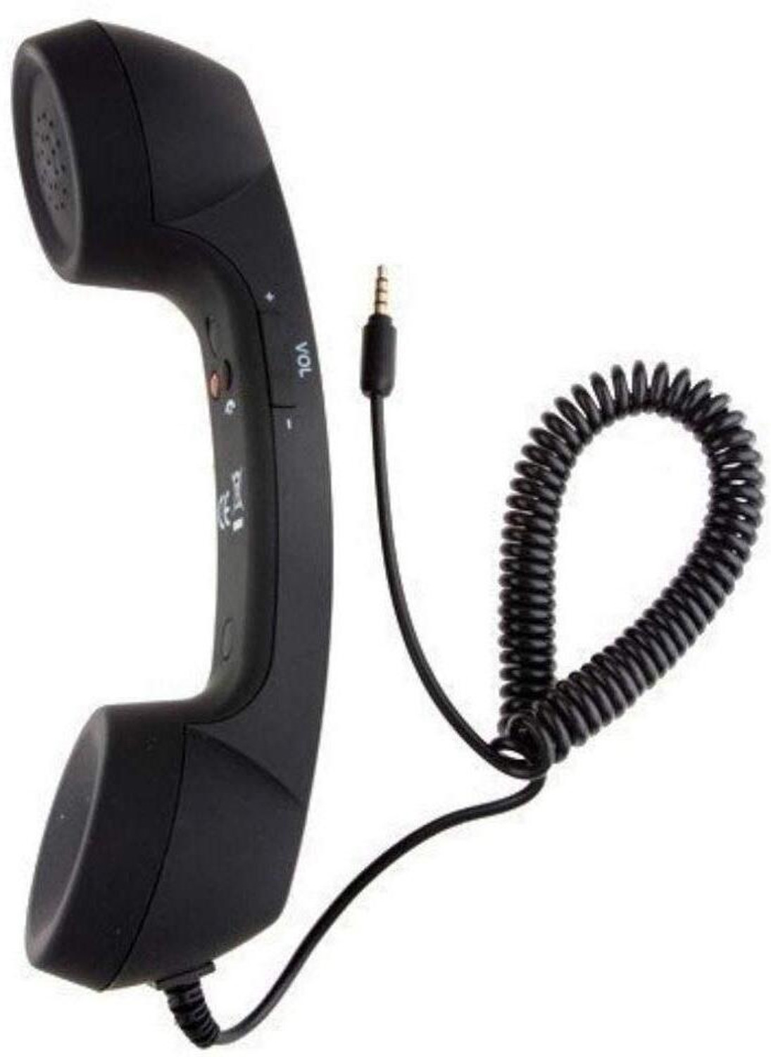 Image of DRUMSTONE Retro Coco Phone Handset - 3.5mm Wired, Radiation-Free for Clear Calls Wired