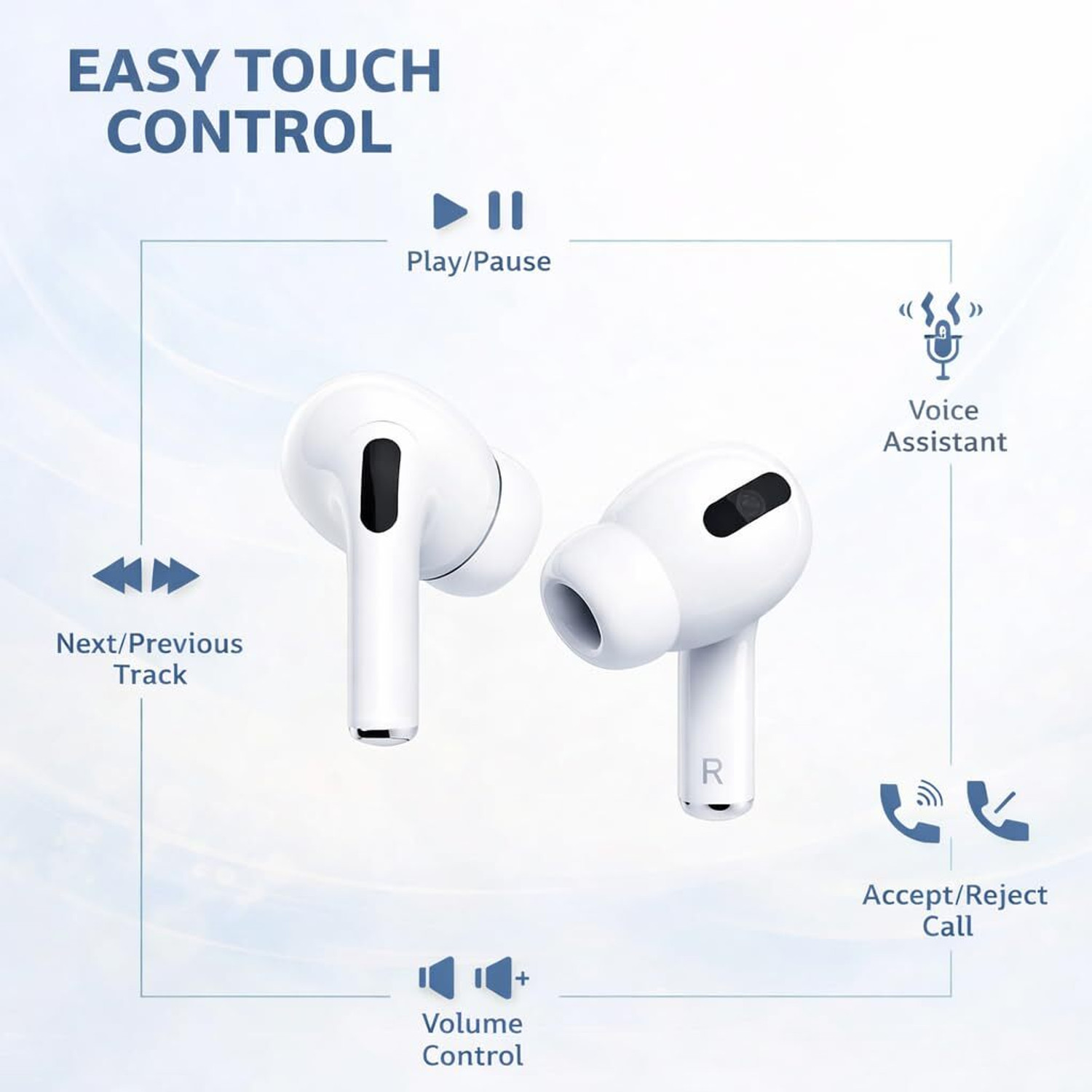 Image of TRIGGR Pro Wireless Earbuds with Charging Case Bluetooth