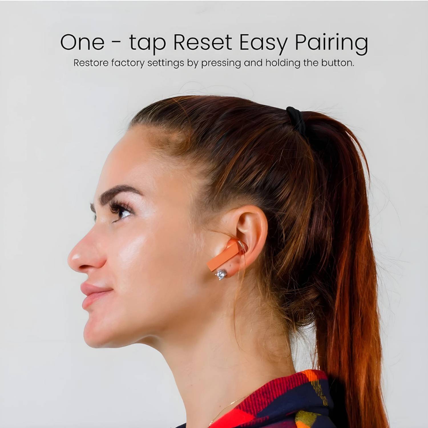 iCallMart iC48 TWS Earbuds with Mic - Image 3