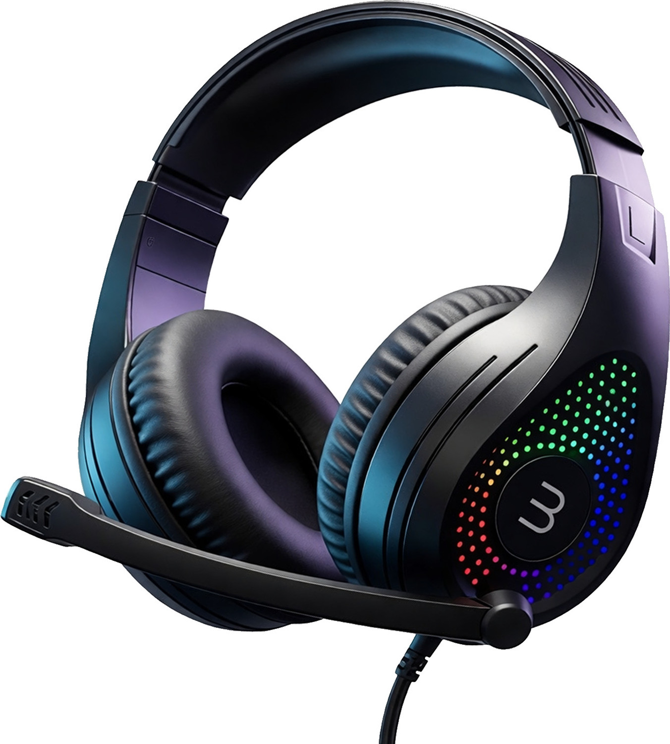 Image of Bestor RGB Wired Gaming Headset with Mic | Dual USB + 3.5mm Jack | Gaming Headphones Wired