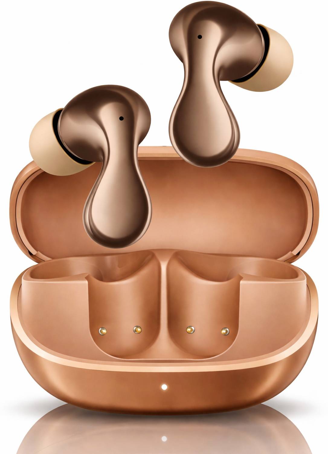 SOVO SUPERPODS Earbuds w/50Hrs PlayTime, AI-ENC Mic for Calls, Low Latency Gaming Bluetooth