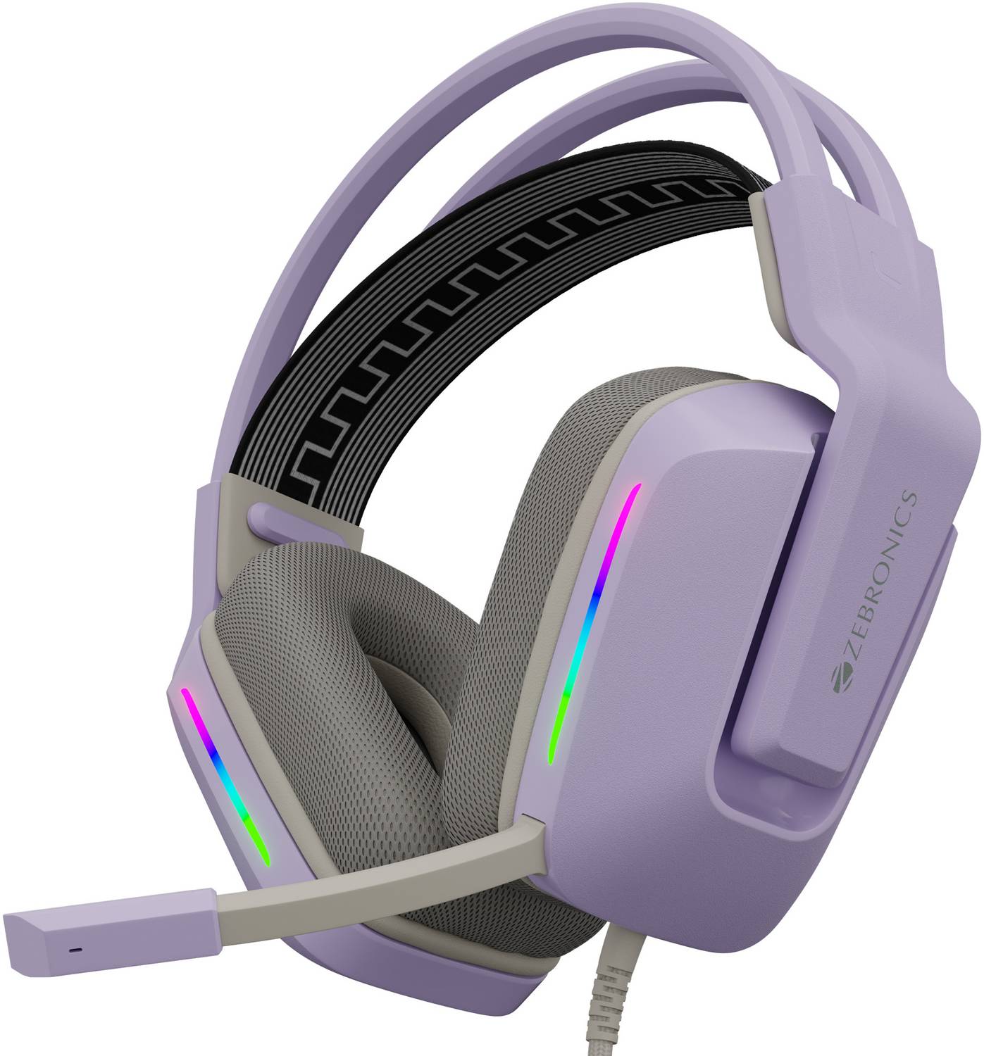 ZEBRONICS Zeb-Havoc Premium Headphone, Dolby Atmos Subscription,S