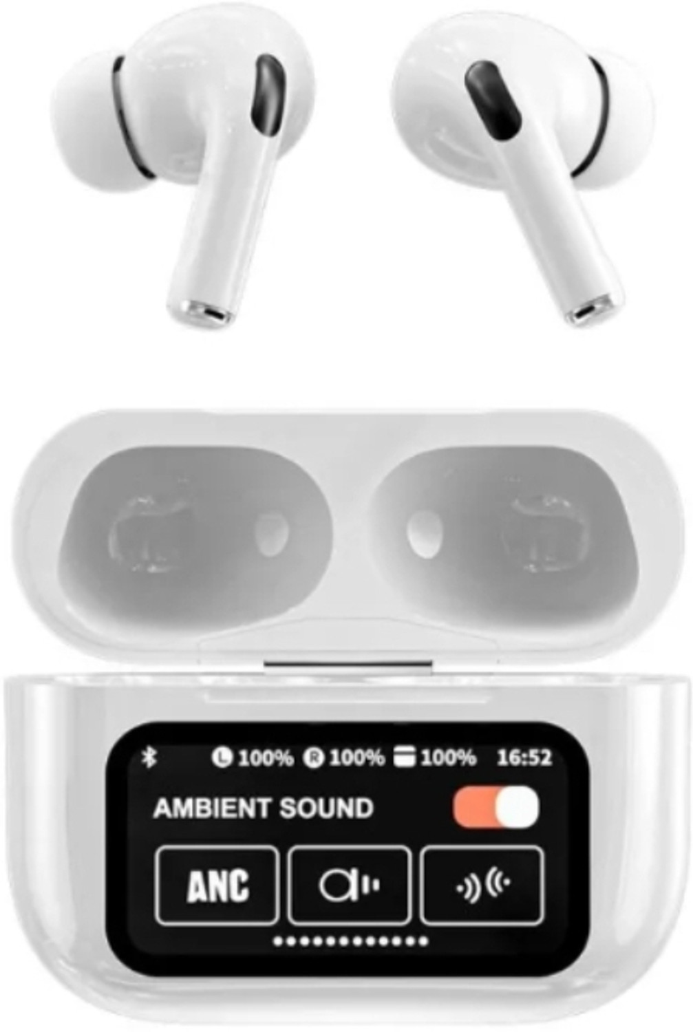 Image of techtree ANC /ENC DOUBLE DARK NOISE REDUCTION TOUCH CONTROL HEADSET Bluetooth