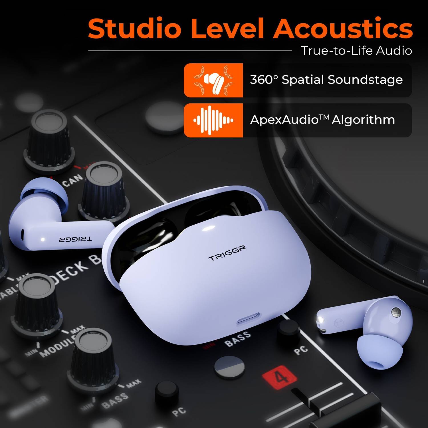 TRIGGR Apex S2 Bluetooth Earbuds - Image 3