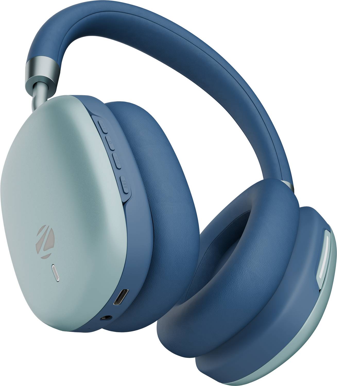 ZEBRONICS Zeb-Silencio 200T, 48dB Hybrid ANC, Upto 100H Backup, A