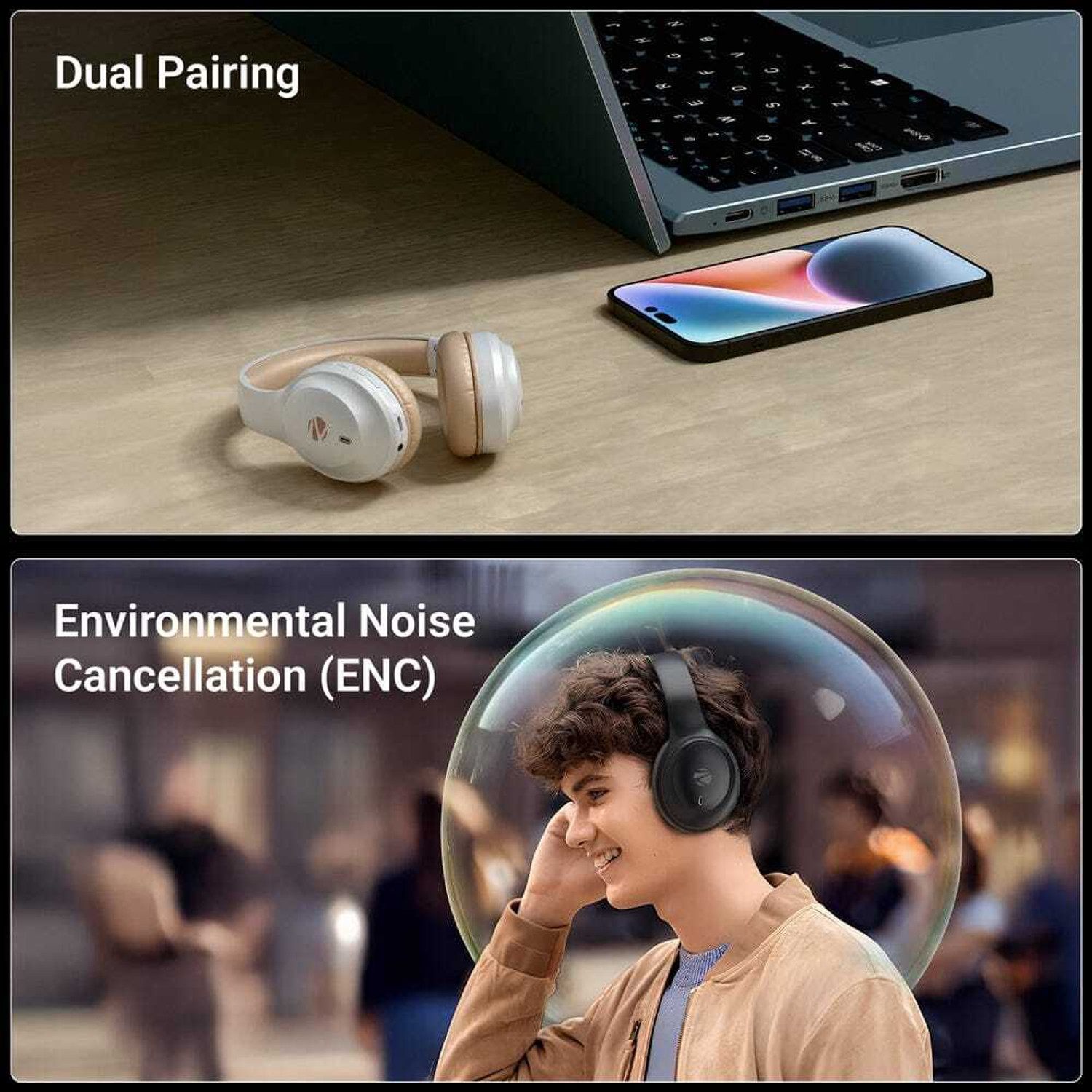 Image of ZEBRONICS Zeb Paradise Neo R Black Bluetooth & Wired Gaming