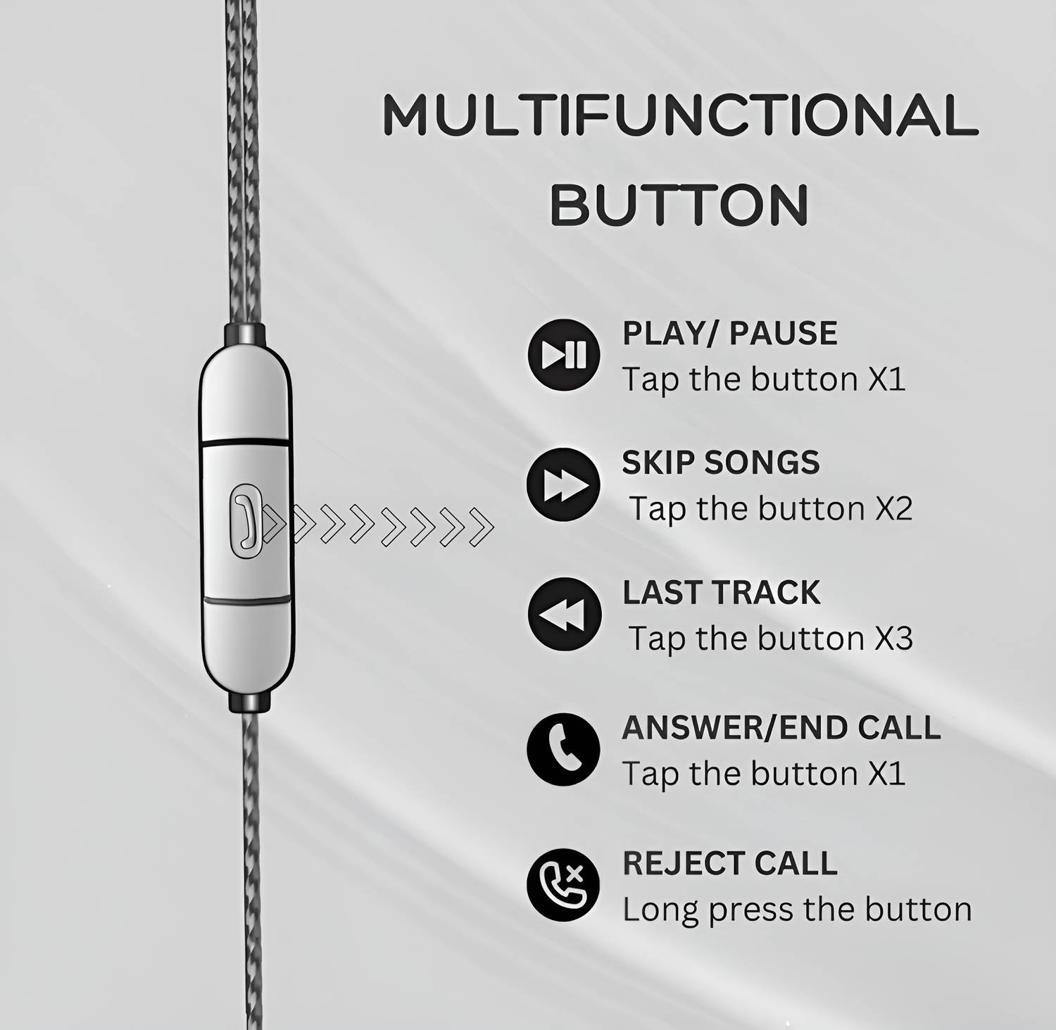 Bxeno Type C Handsfree with Mic for K12x - Image 4