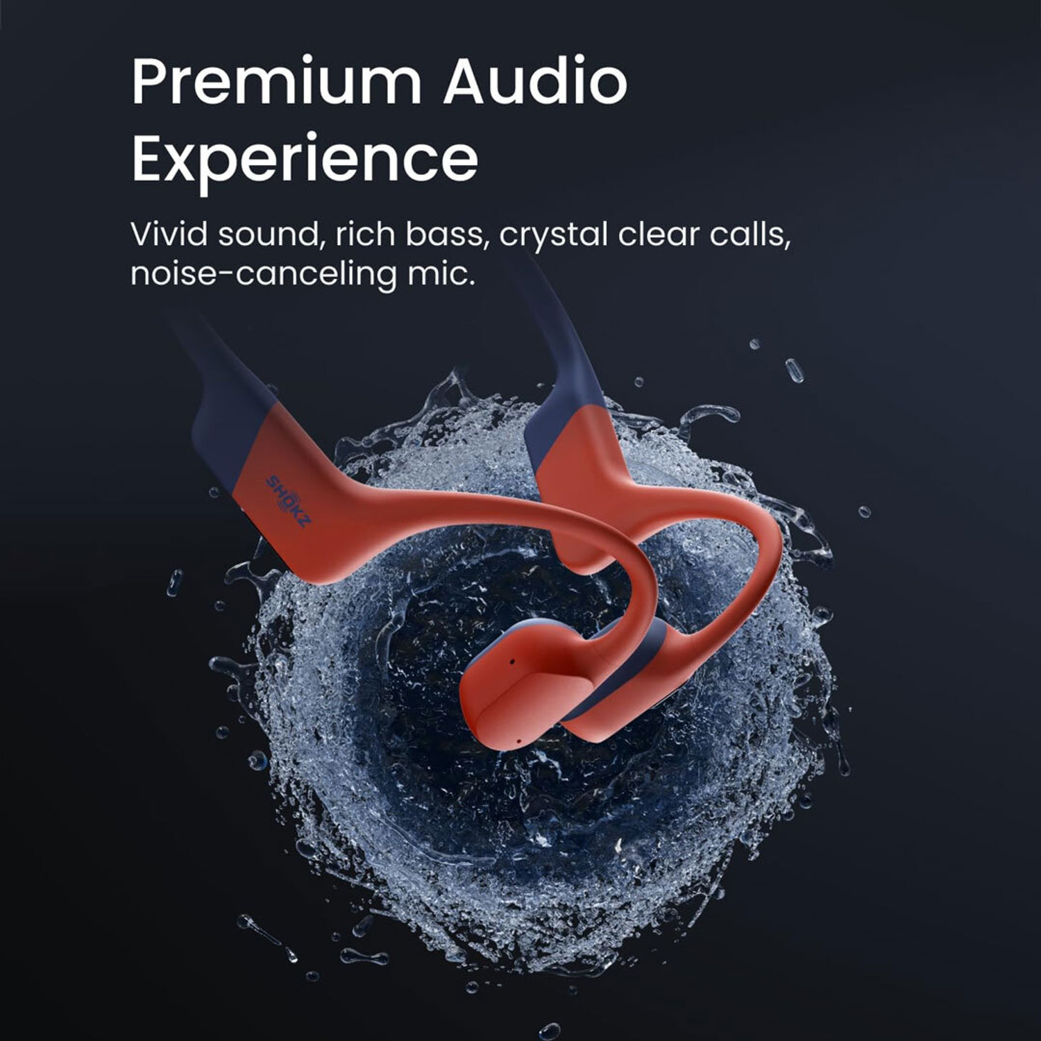 Image of Shokz OpenSwim Pro Bone Conduction Sports Waterproof 9hr Playtime Headphone Bluetooth