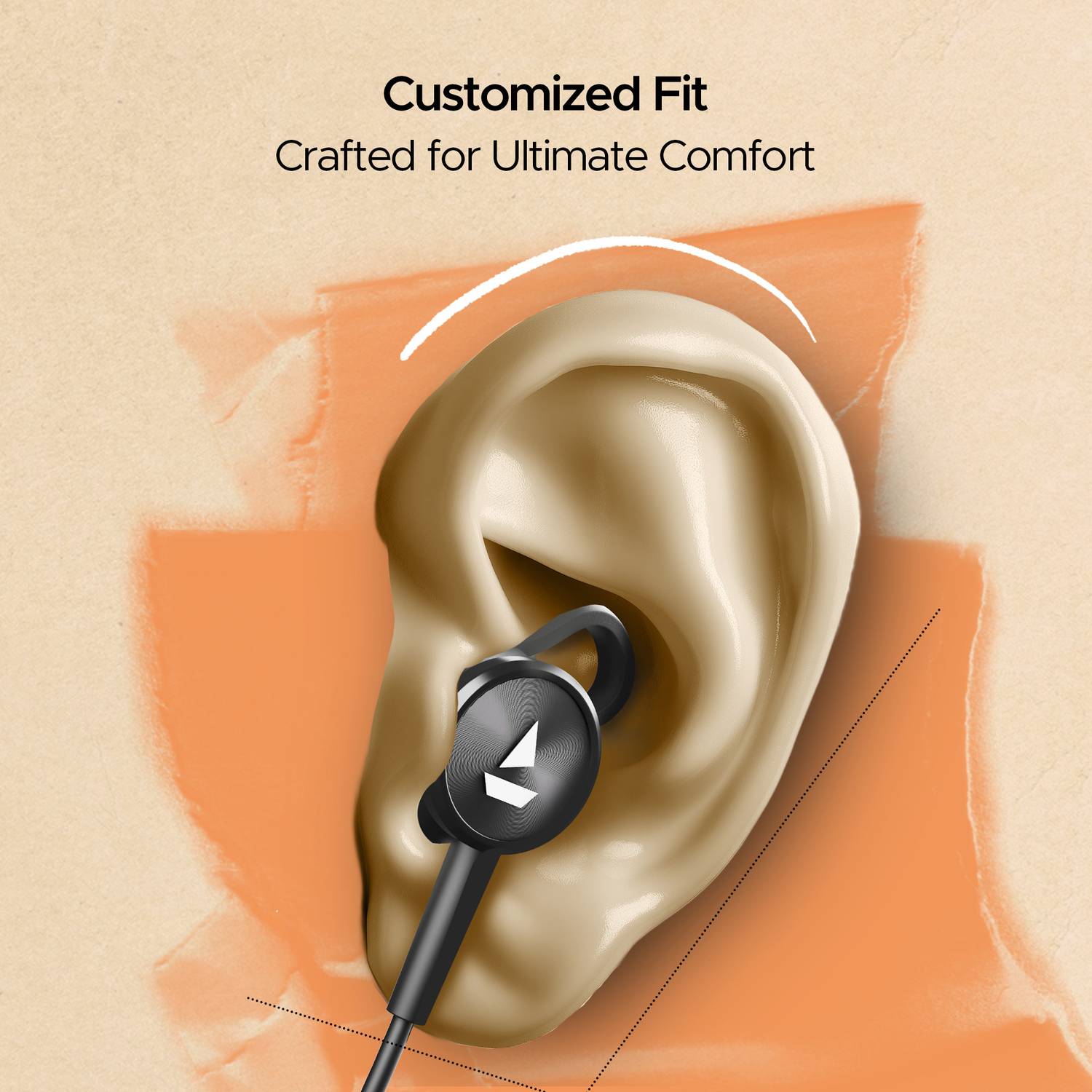 boAt Bassheads 122 ANC Wired Earphones - Image 5