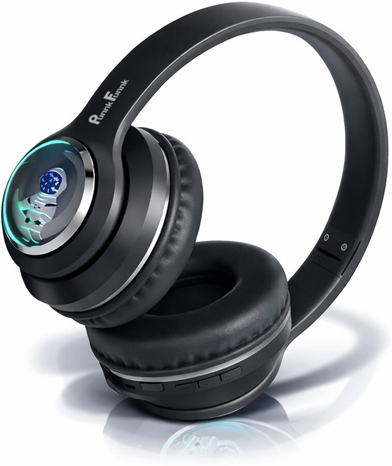 Image of PunnkFunnk Super Astro Beast Mode Bluetooth Headset with 70 Hours Playback 40ms Low Latency Bluetooth & Wired