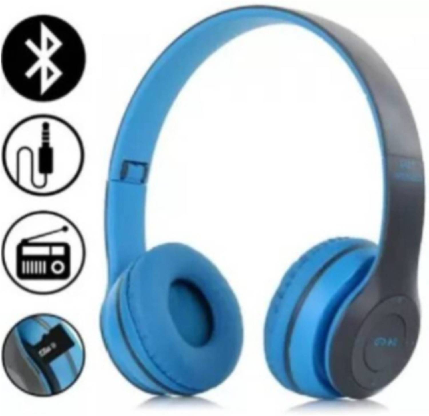 FRONY z31_P47 Bluetooth On-Ear Headphones with Mic: Perfect for Active Lifestyles Bluetooth